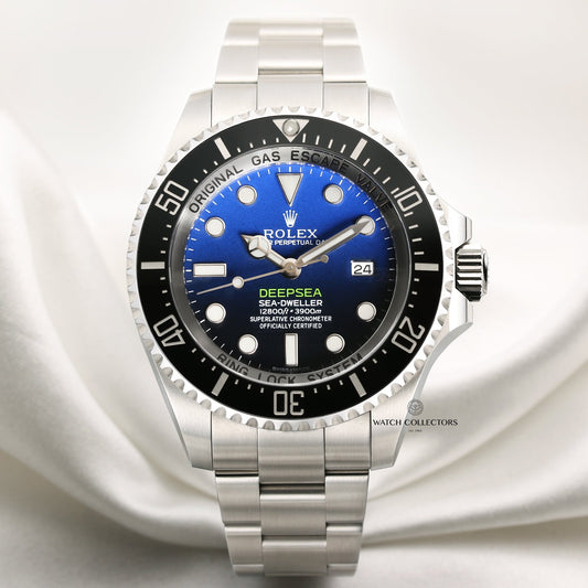 Rolex Sea-Dweller Deepsea Deep-Blue James Cameron Stainless Steel 116660