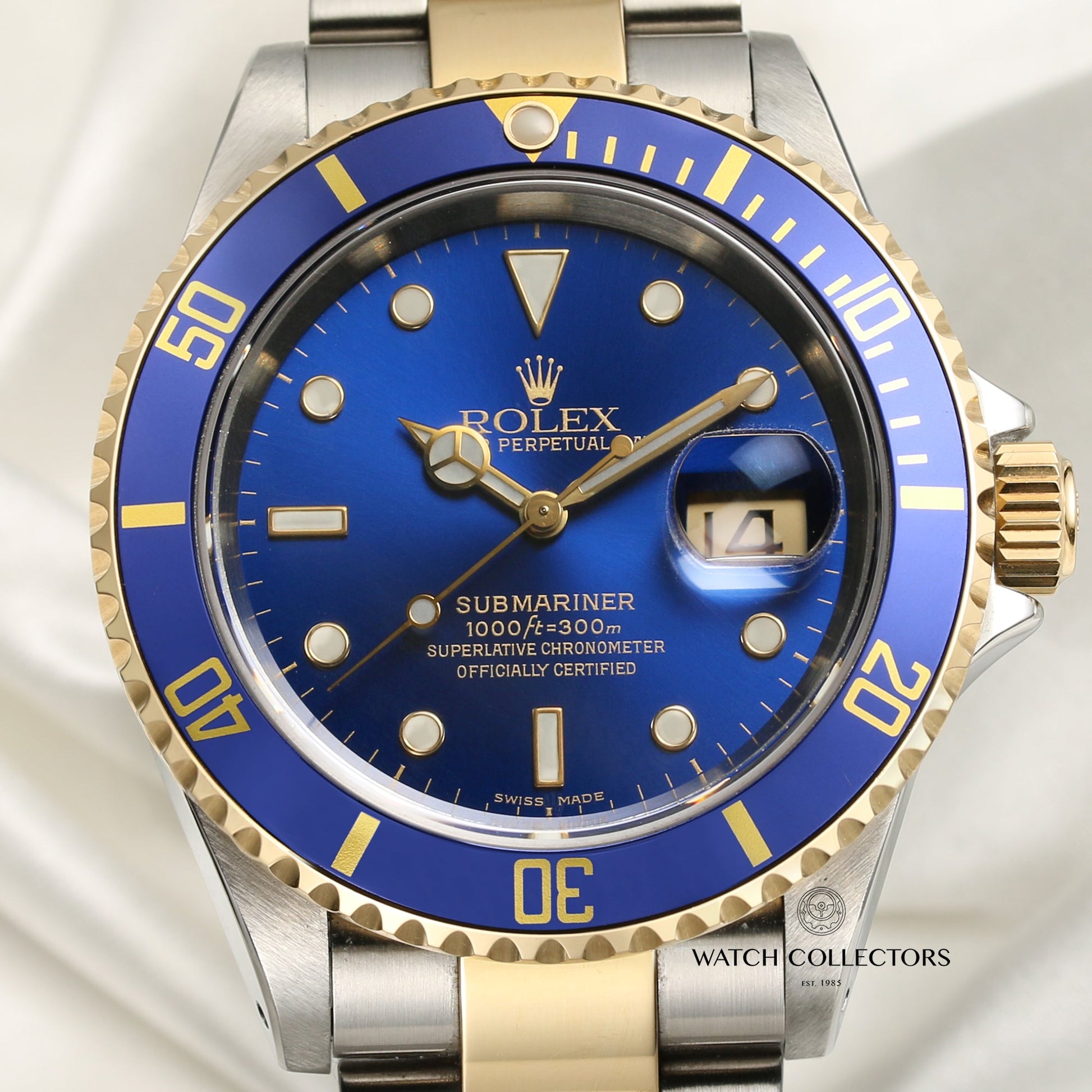 Rolex Submariner 16613 Stainless Steel & 18k Yellow Gold