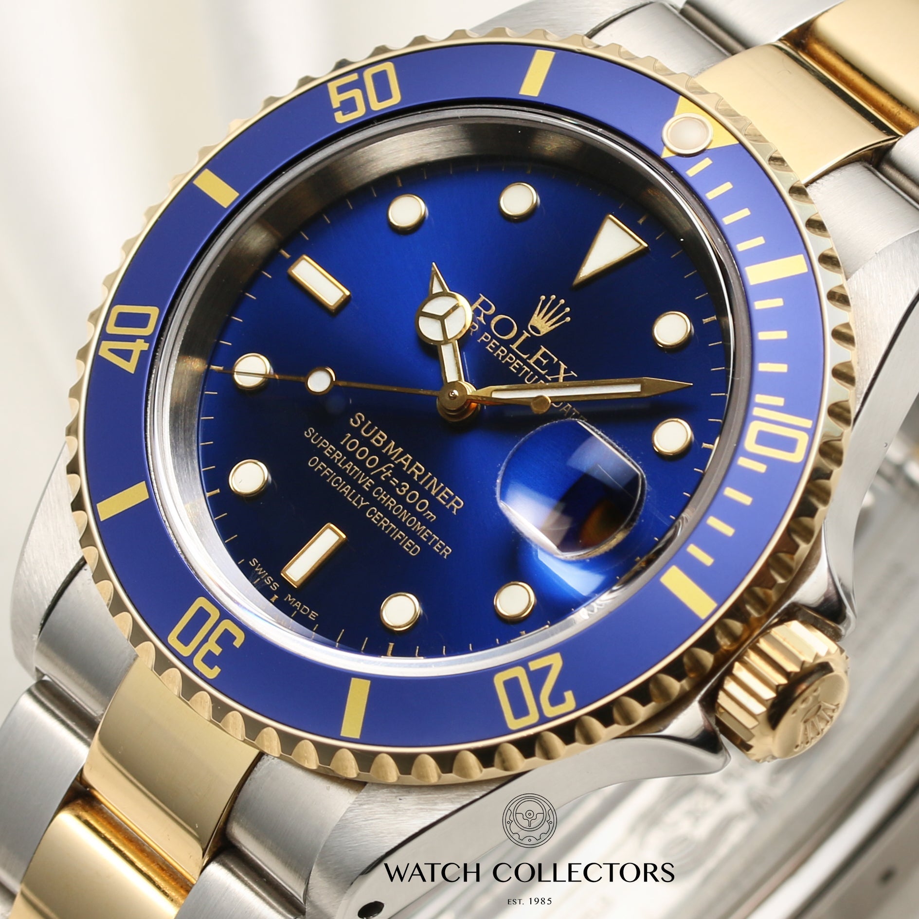 Rolex Submariner 16613 Stainless Steel & 18k Yellow Gold