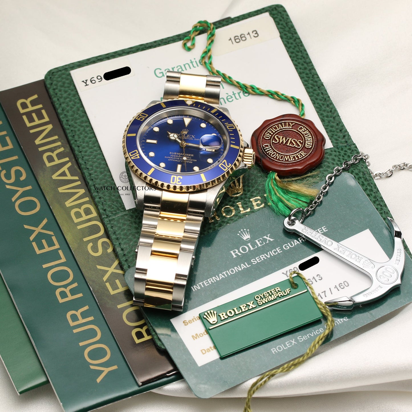 Rolex Submariner 16613 Stainless Steel & 18k Yellow Gold