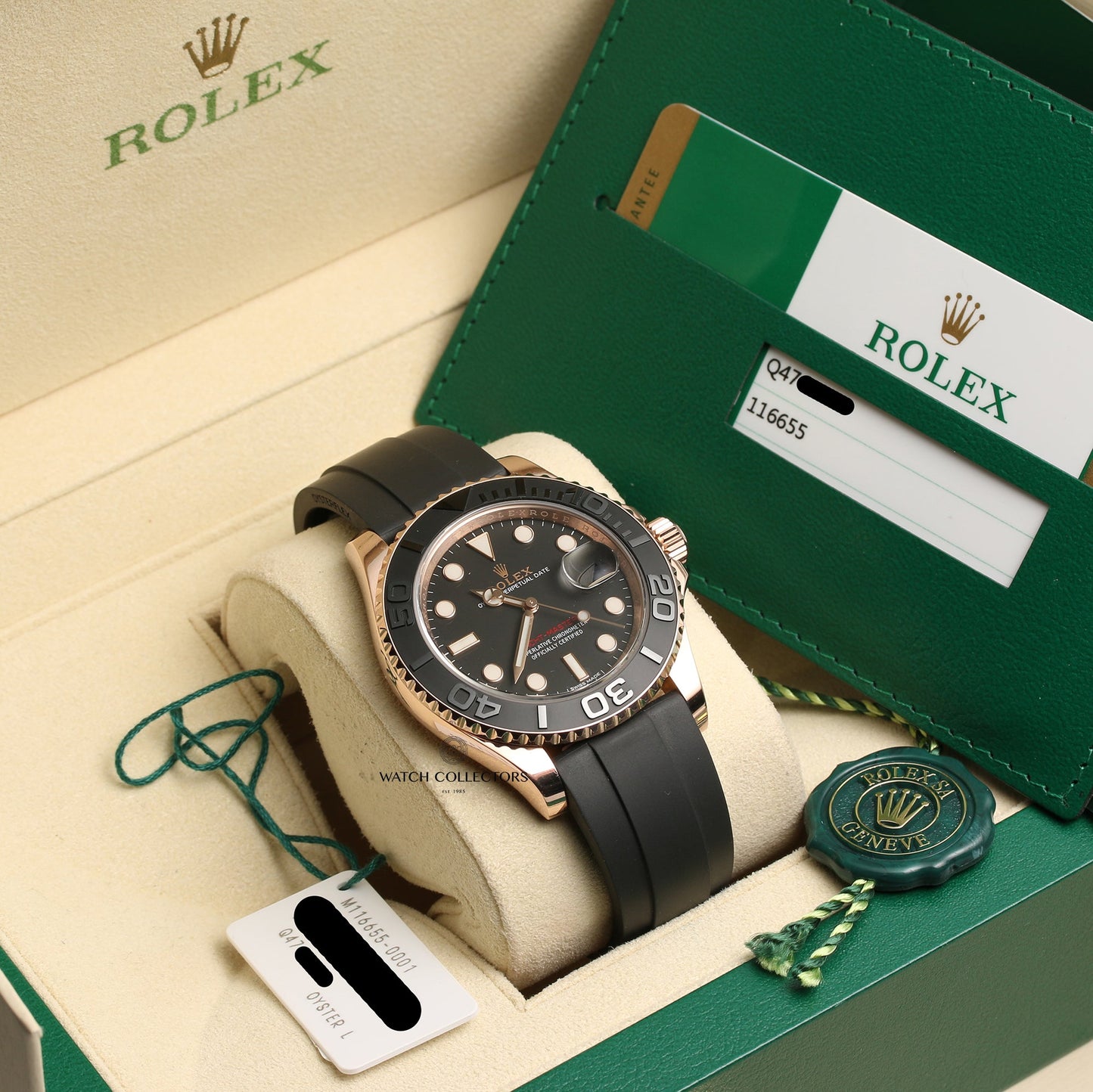 Rolex Yacht-Master 116655 18k Rose Gold