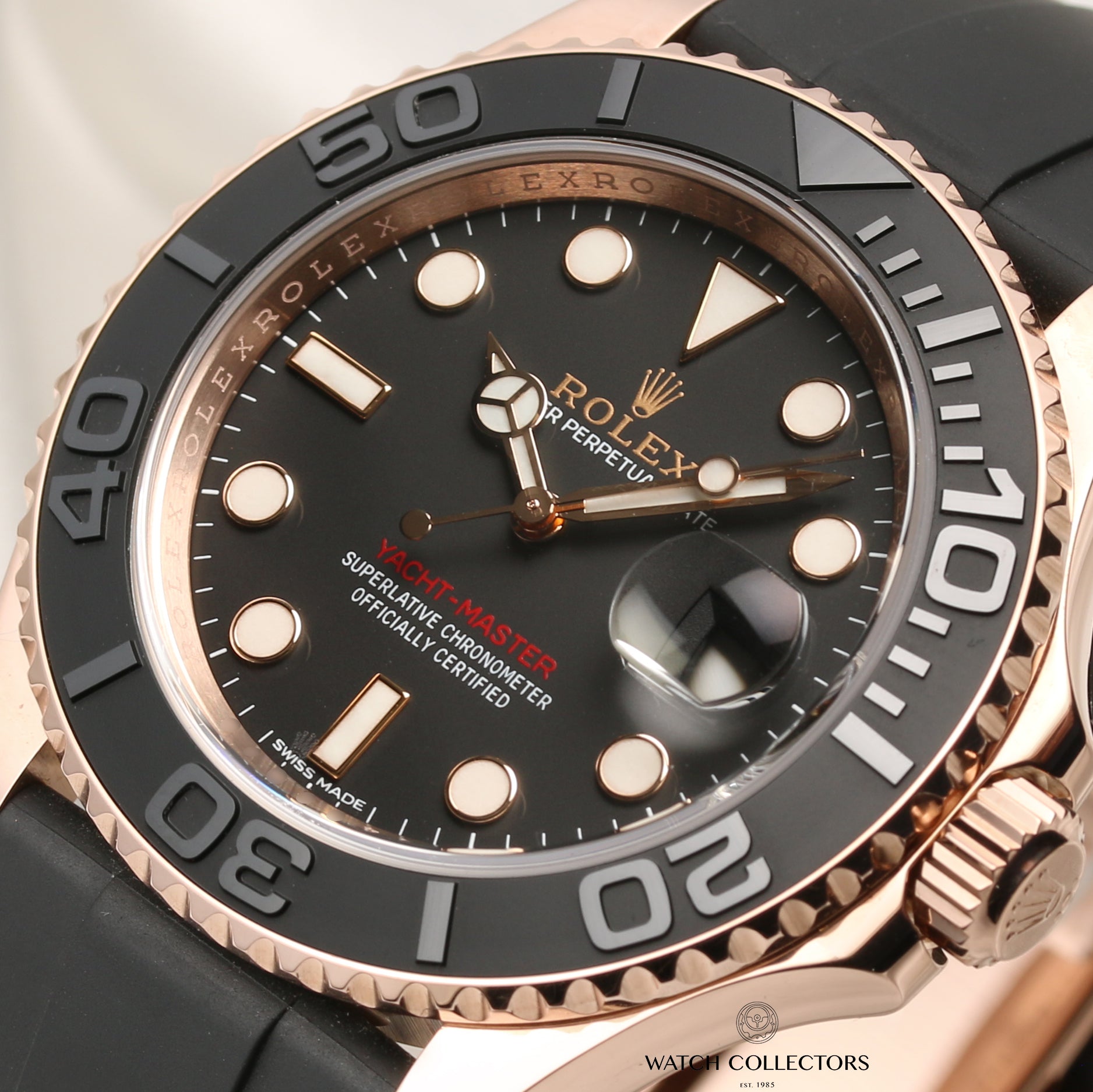 Rolex Yacht-Master 116655 18k Rose Gold