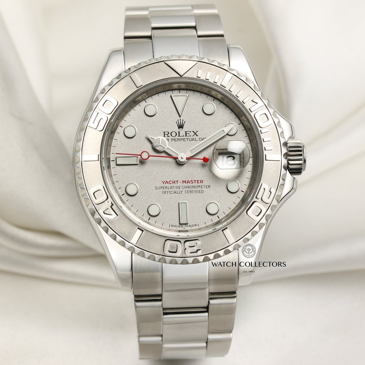 Rolex Yacht-Master 16622 Platinum & Stainless Steel