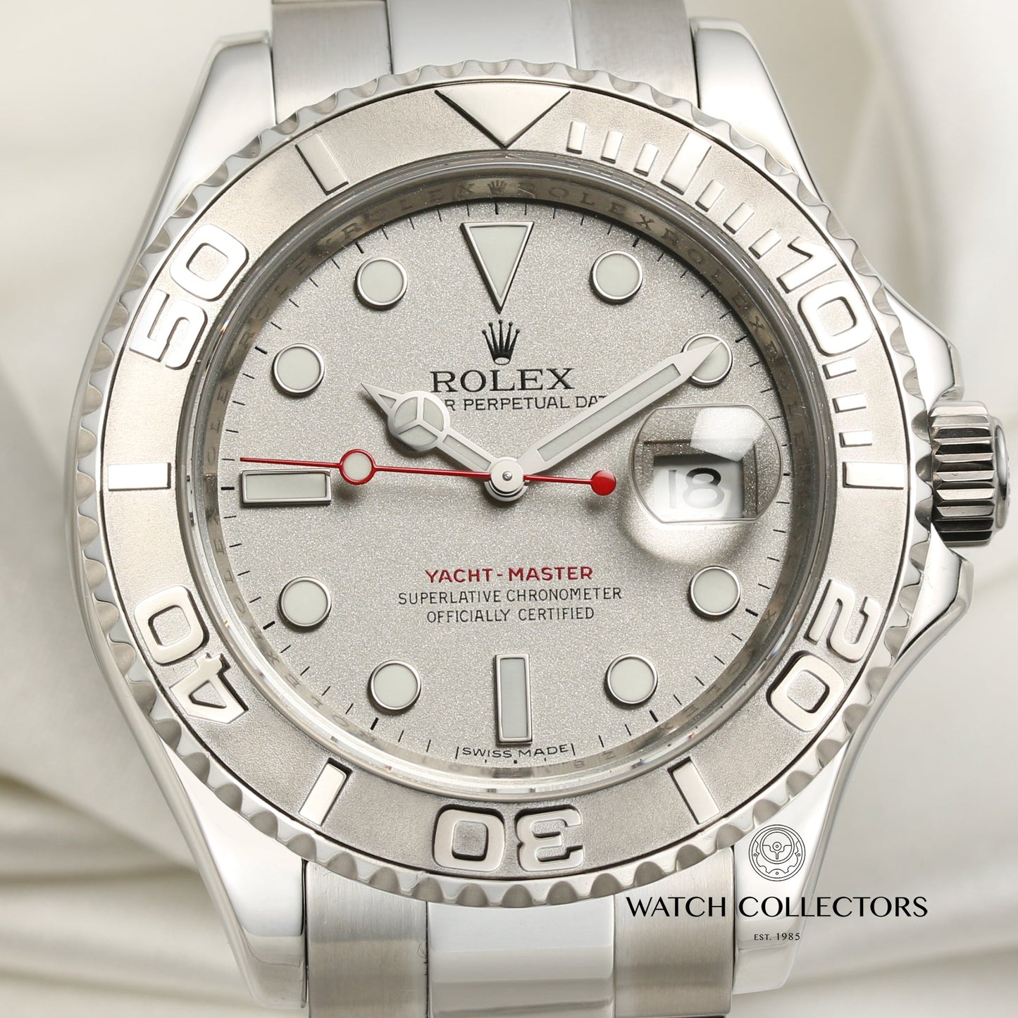 Rolex Yacht-Master 16622 Platinum & Stainless Steel