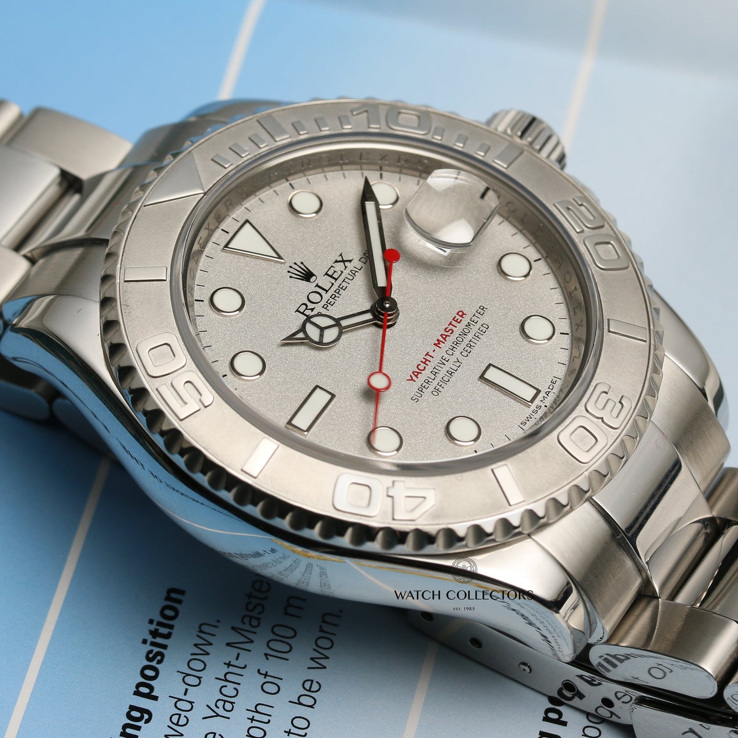 Rolex Yacht-Master 16622 Platinum & Stainless Steel