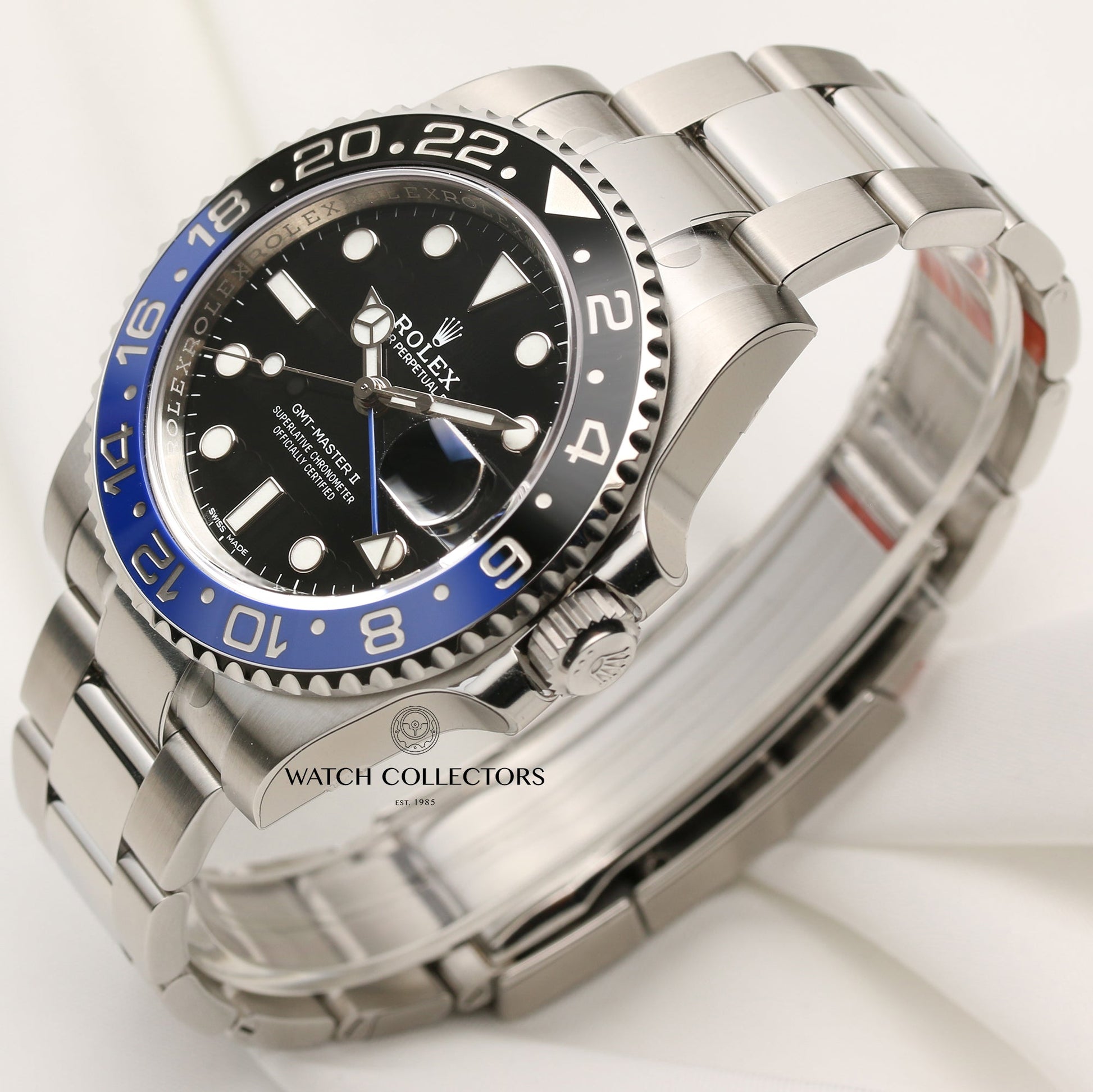 Unworn Full-Set Rolex GMT-Master II "Batman" 116710BLNR Stainless Steel