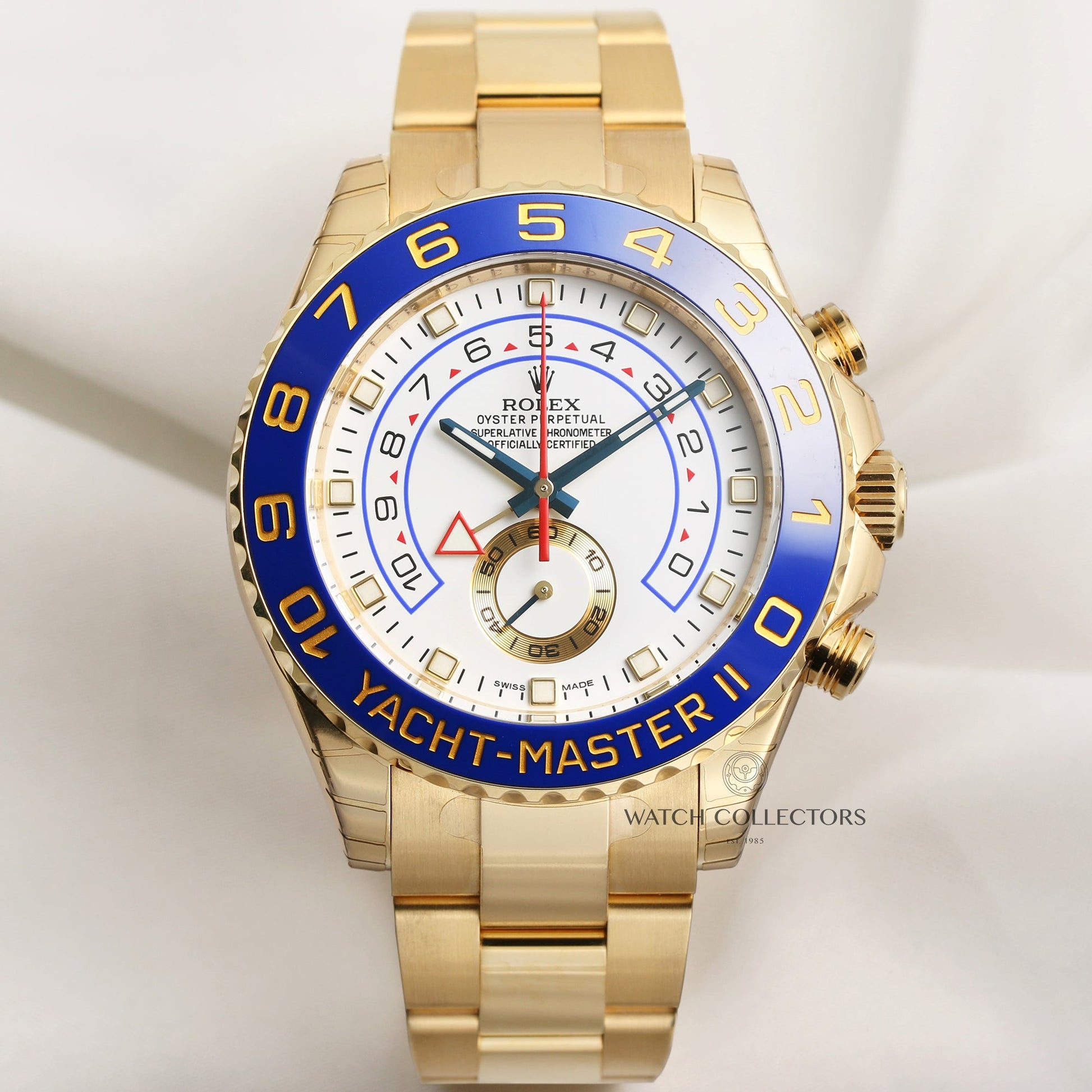 Unworn full-set Rolex Yacht-Master II 116688 18K Yellow Gold