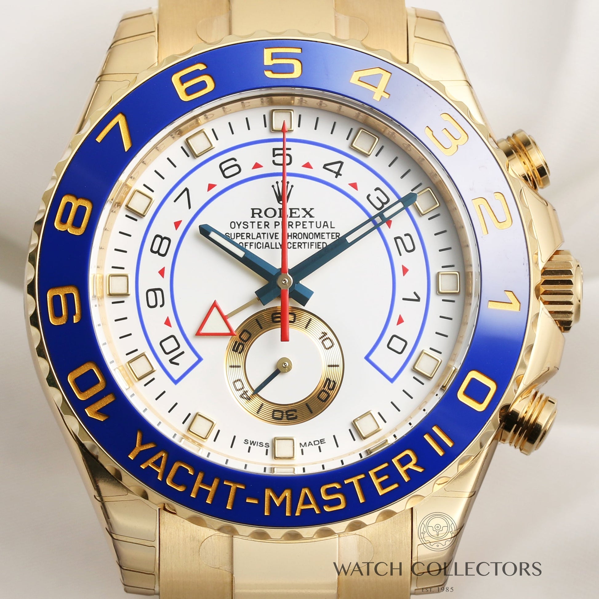 Unworn full-set Rolex Yacht-Master II 116688 18K Yellow Gold