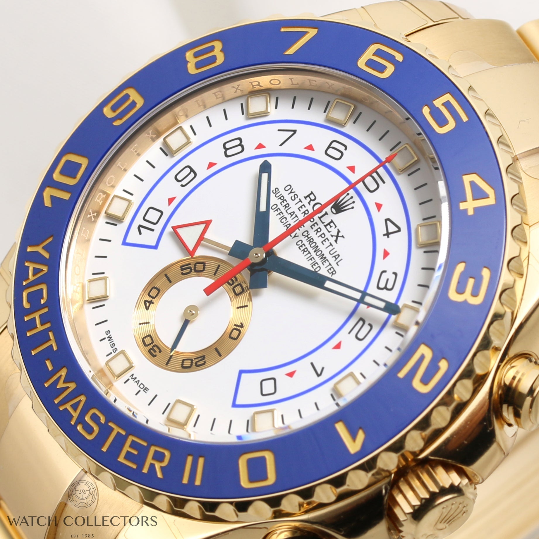 Unworn full-set Rolex Yacht-Master II 116688 18K Yellow Gold