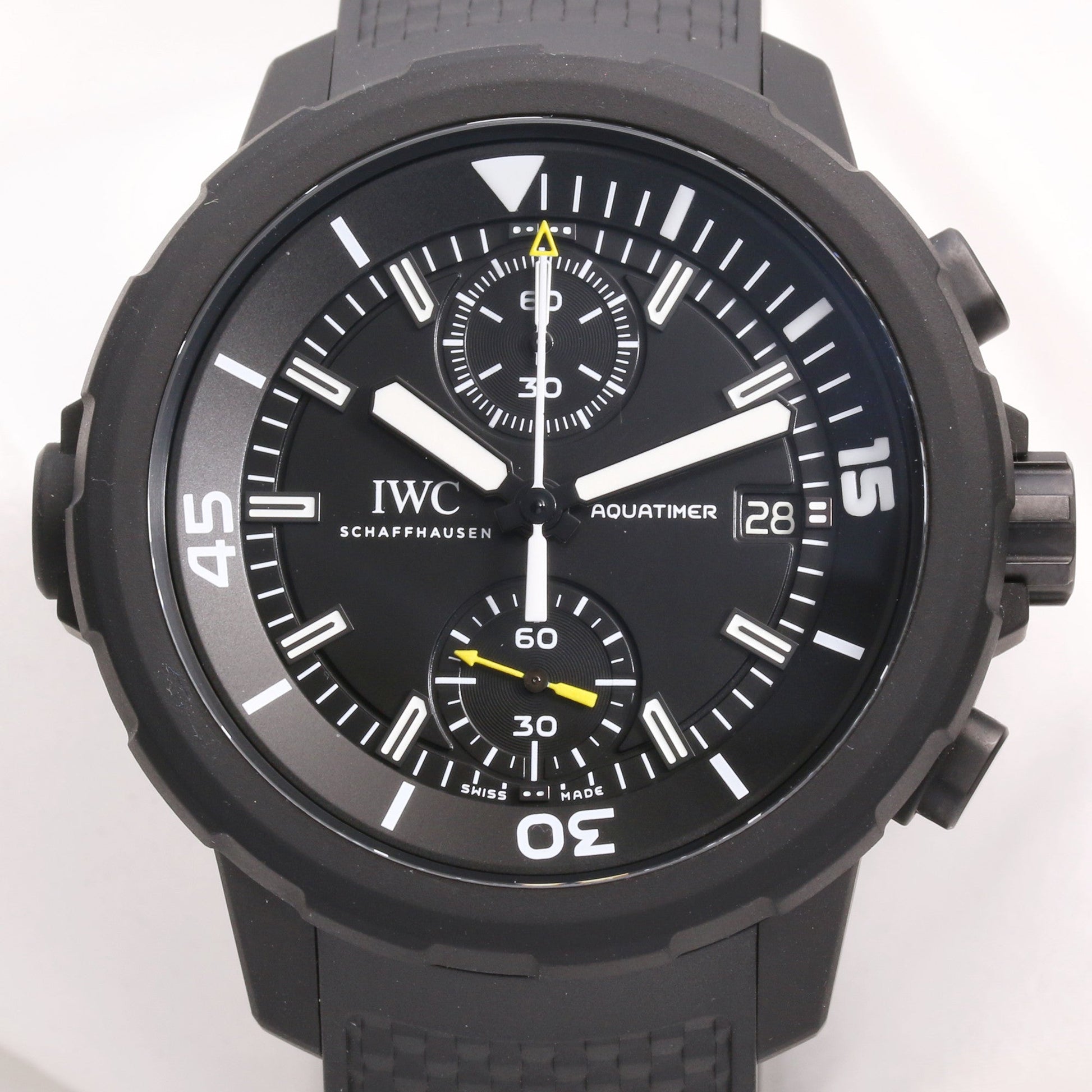 Unworn Limited Edition IWC Aquatimer Galápagos Islands IW379502 Chronograph