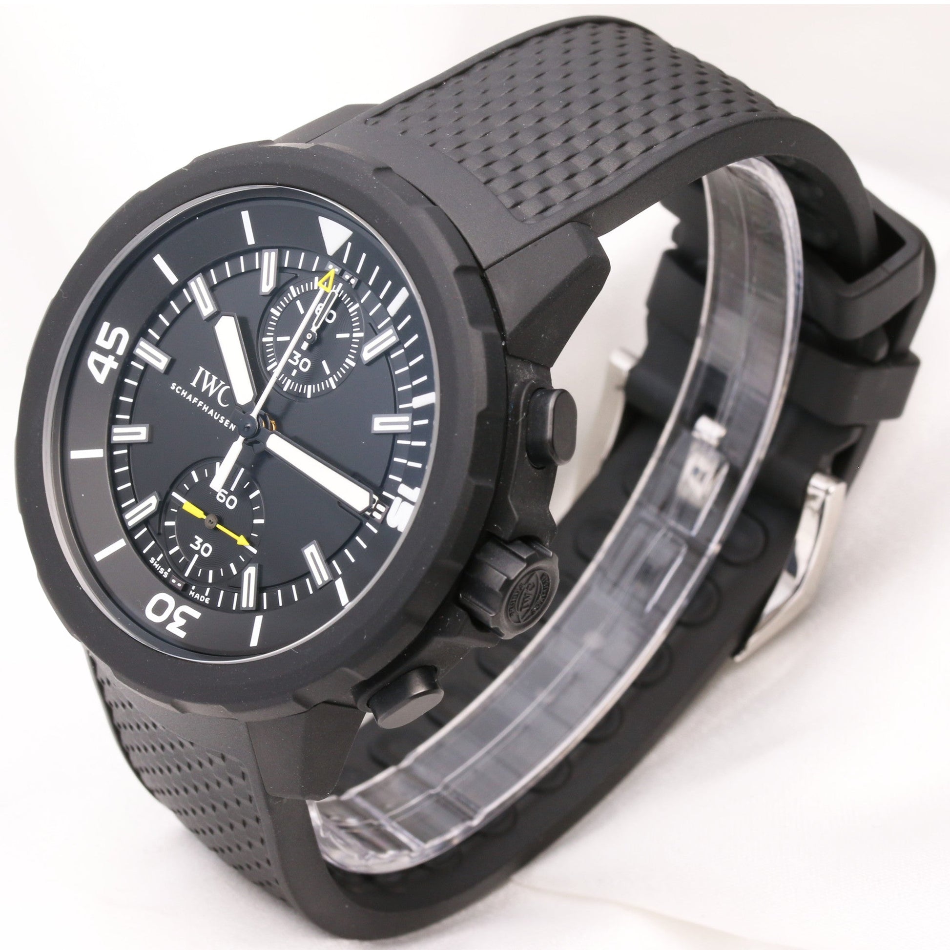 Unworn Limited Edition IWC Aquatimer Galápagos Islands IW379502 Chronograph