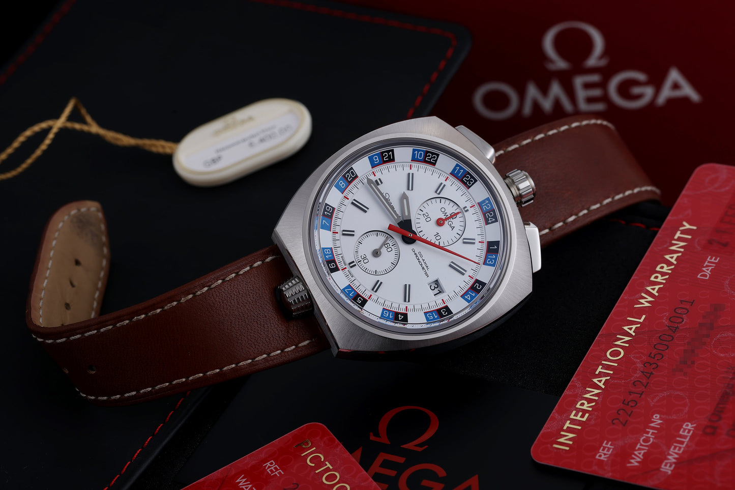 Unworn Omega Seamaster Bullhead | REF. 22512435004001 | Limited Edition 669 Pieces | 43mm | Stainless Steel | White Dial | Box & Papers | 2019