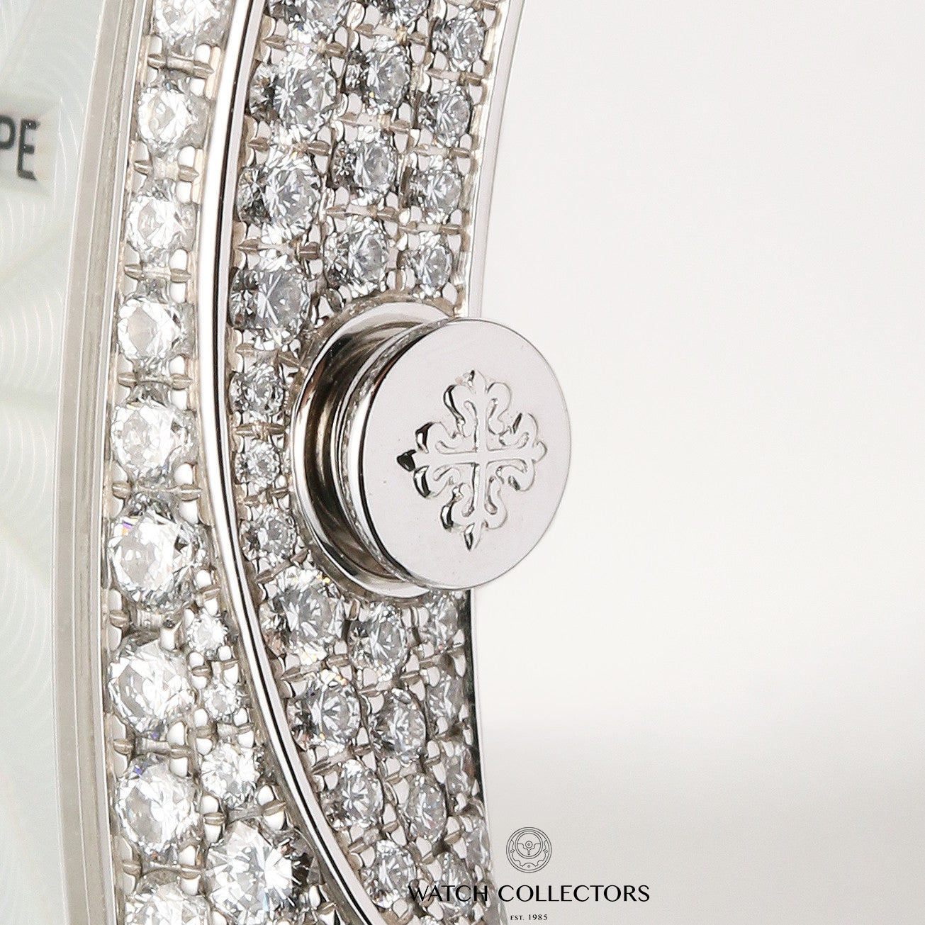 Unworn Patek Philippe Lady Gondolo Serata 4973G-001 18K White Gold Diamond