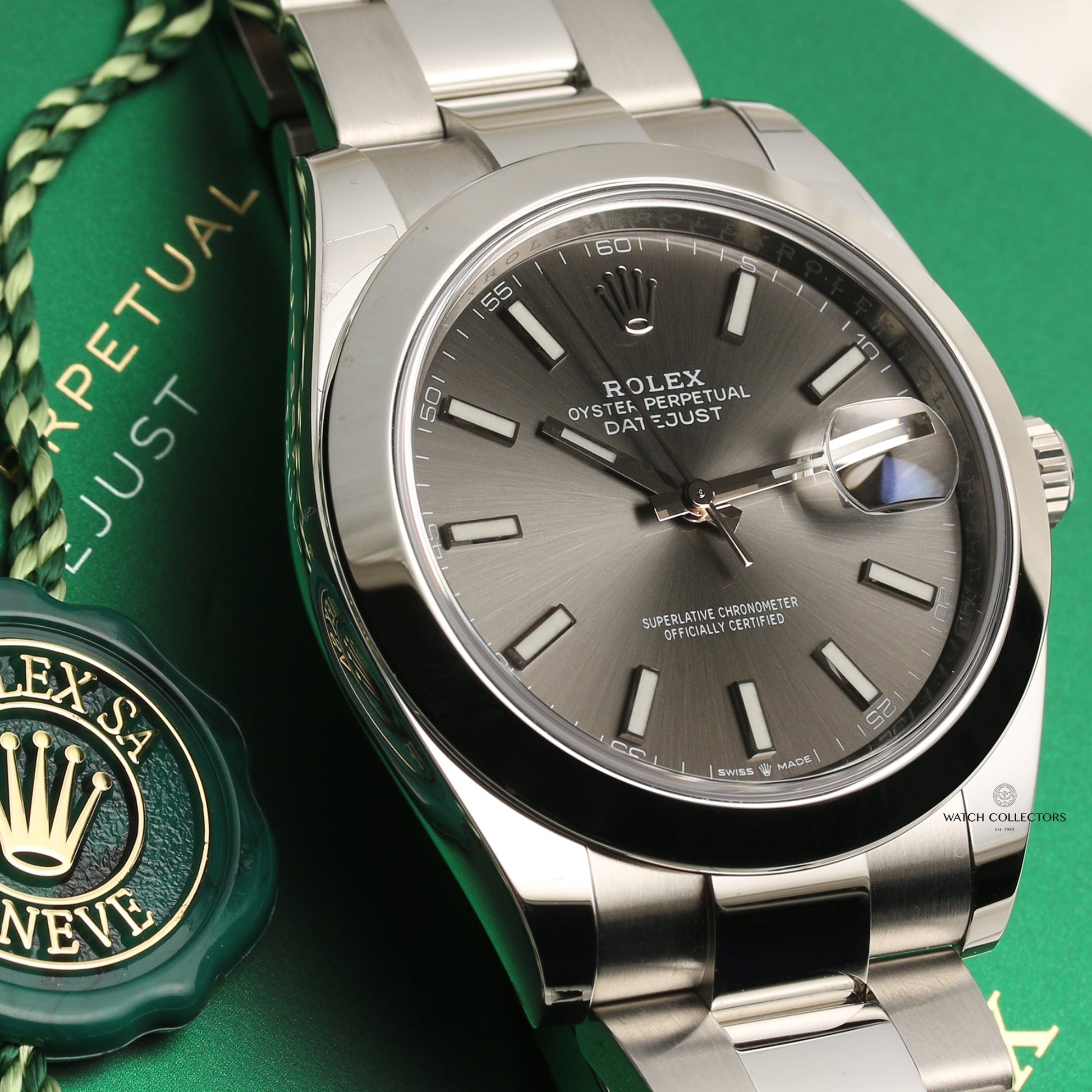 Unworn Rolex DateJust 41 126300 Rhodium Dial Stainless Steel