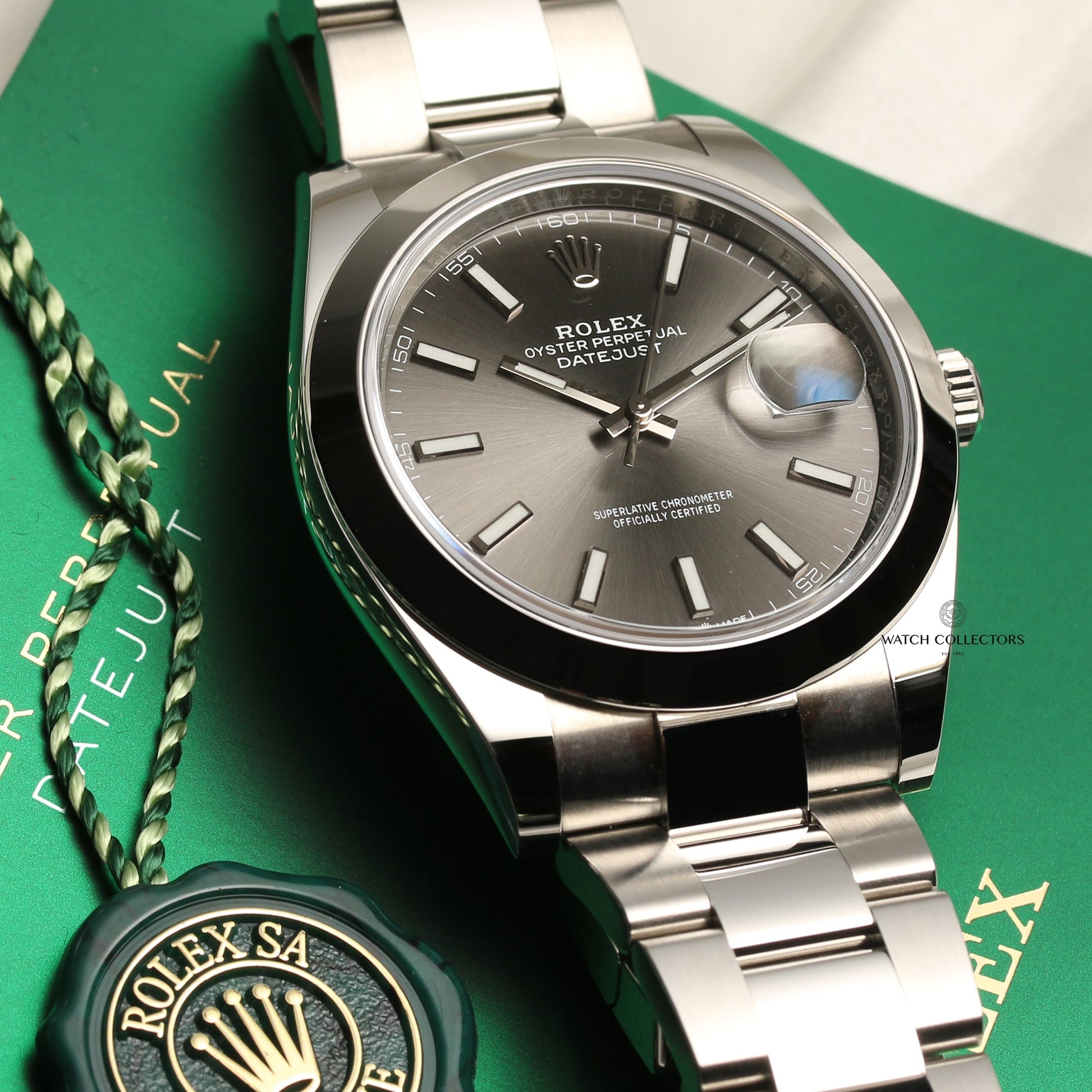 Unworn Rolex DateJust 41 126300 Rhodium Dial Stainless Steel