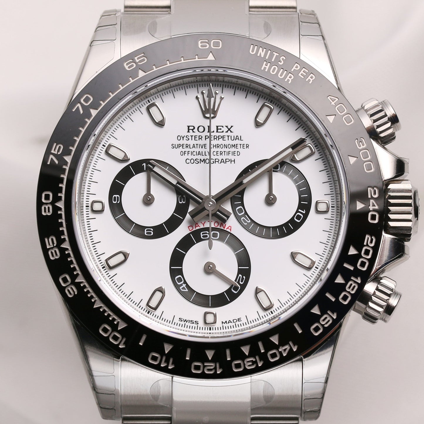 Unworn Full-Set Rolex Daytona 116500LN Stainless Steel Ceramic Bezel