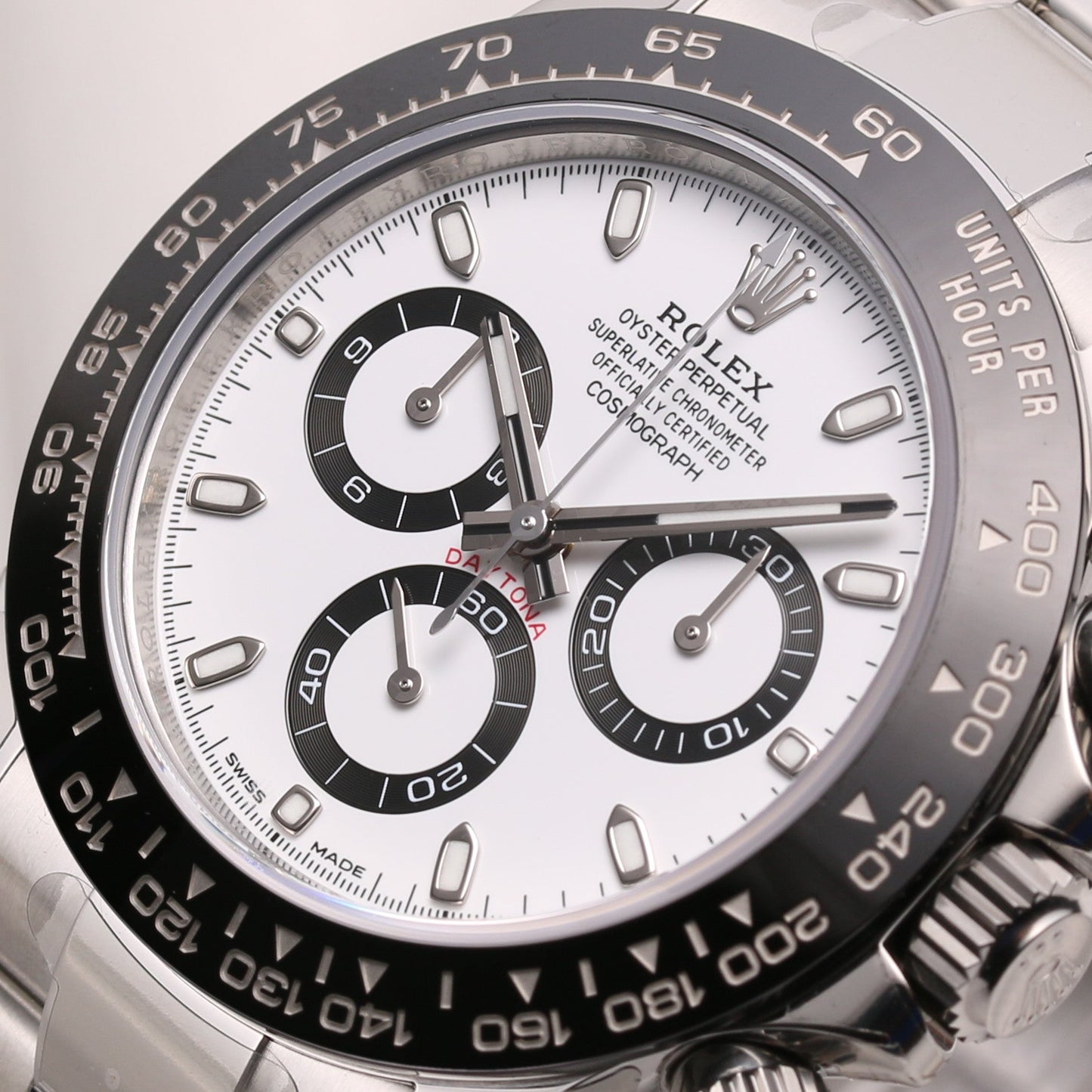 Unworn Full-Set Rolex Daytona 116500LN Stainless Steel Ceramic Bezel