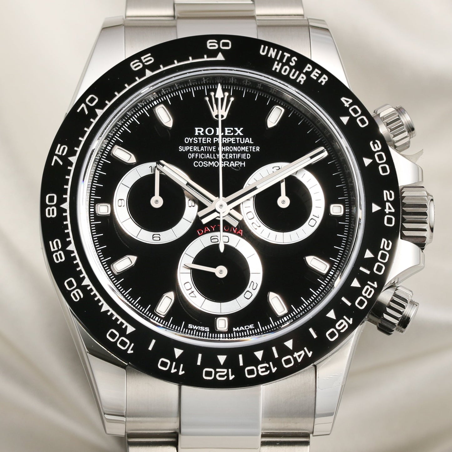 Unworn Rolex Daytona 116500LN | 2021 | Box & Papers | Stainless Steel | Black Dial