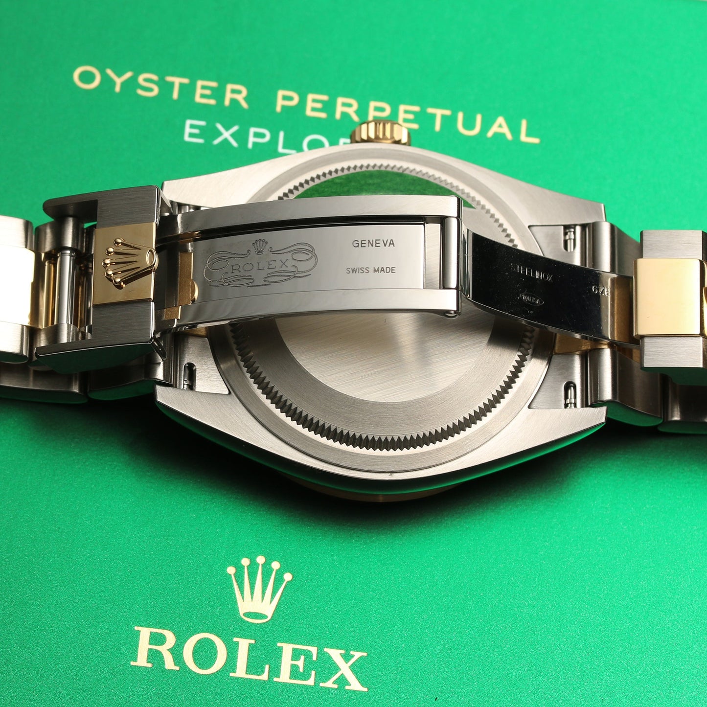 Unworn 2021 Rolex Explorer 124273 Stainless Steel & 18k Yellow Gold 36mm