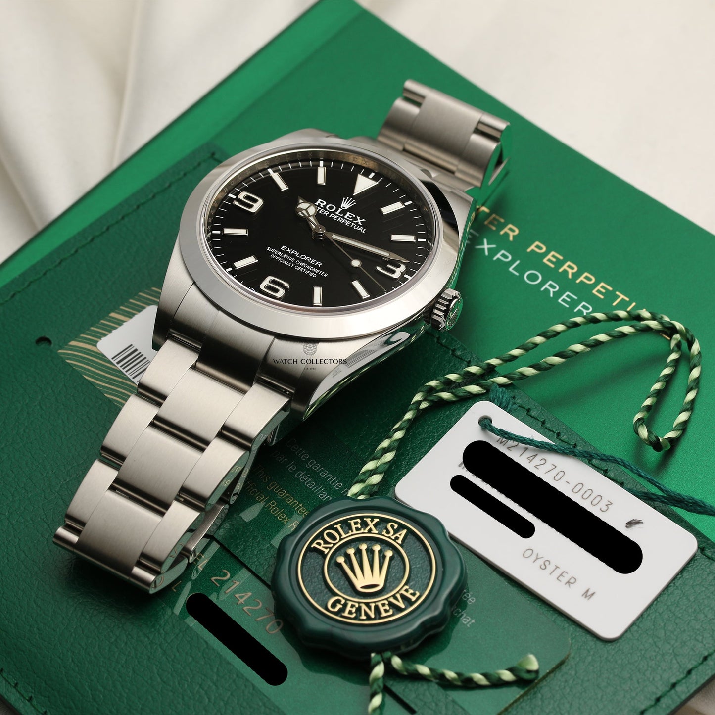 Unworn 2020 Rolex Explorer 214270 Stainless Steel 2020