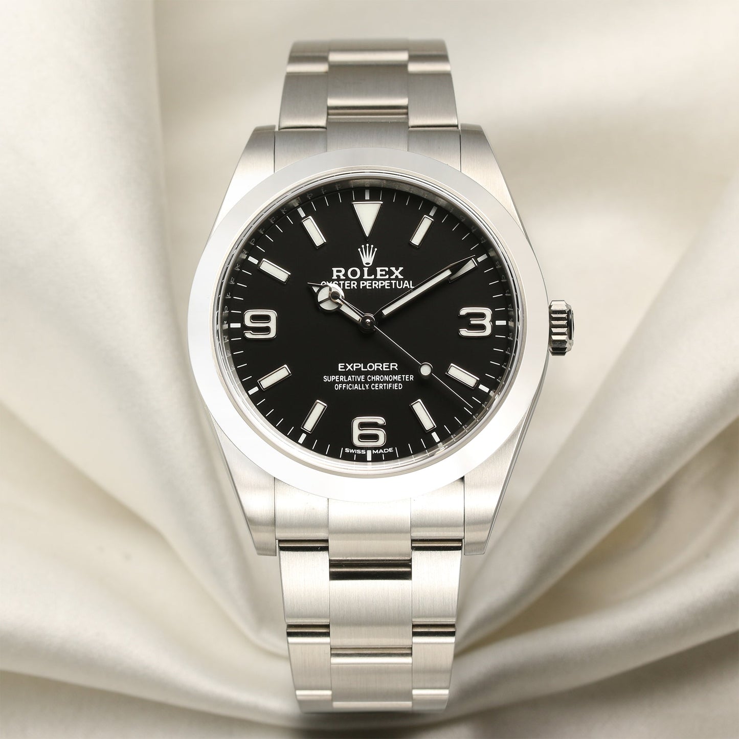 Unworn Rolex Explorer 214270 Stainless Steel 39mm