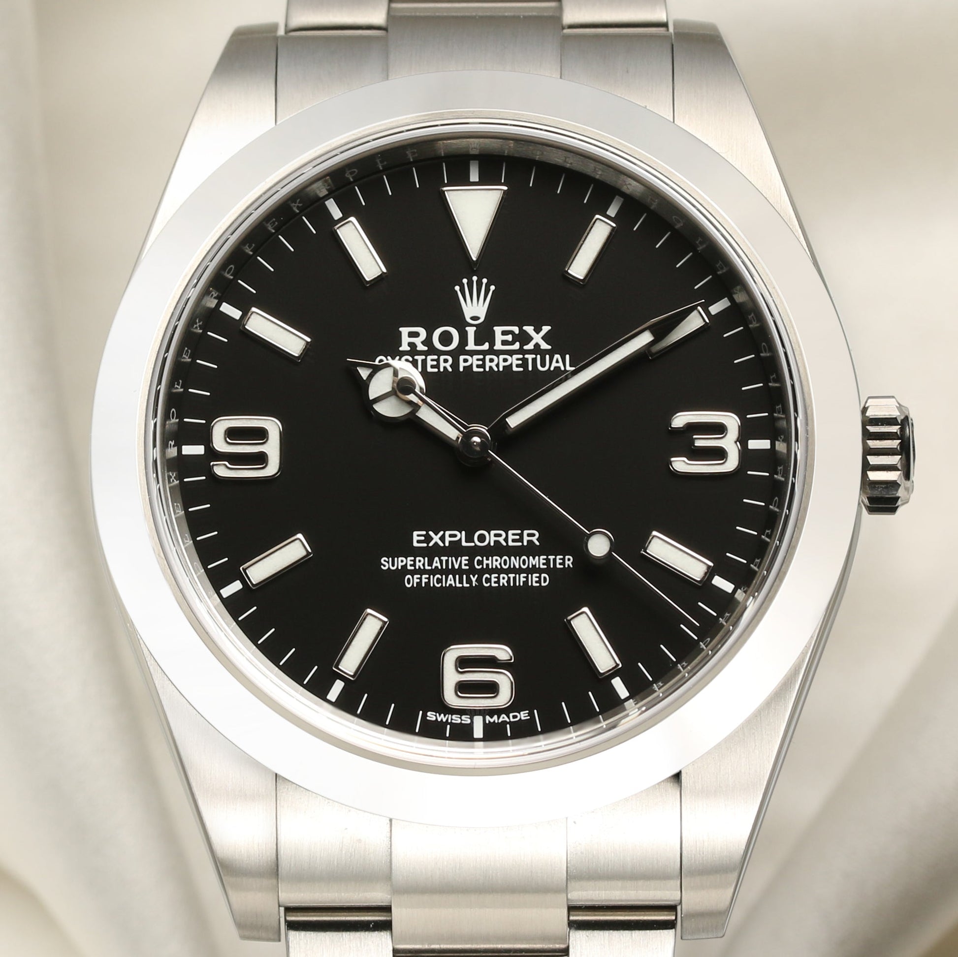 Unworn Rolex Explorer 214270 Stainless Steel 39mm