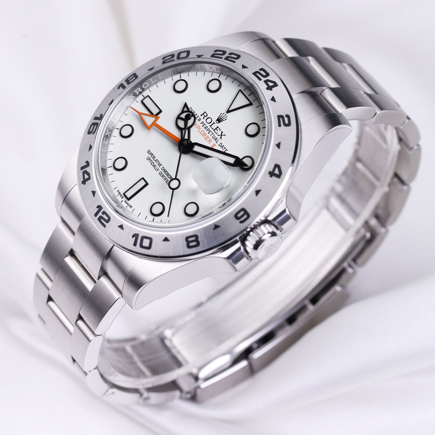 Unworn Rolex Explorer | REF. 216570 | White Dial | Stainless Steel | 2020 | Box & Papers