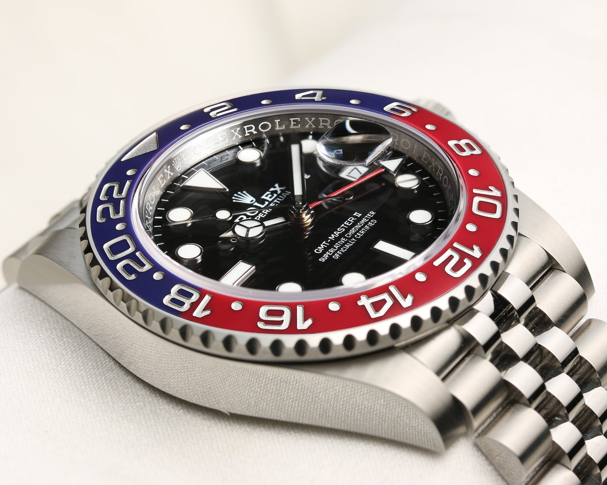 Unworn 2020 Rolex GMT-Master II "Pepsi" 126710BLRO Stainless Steel