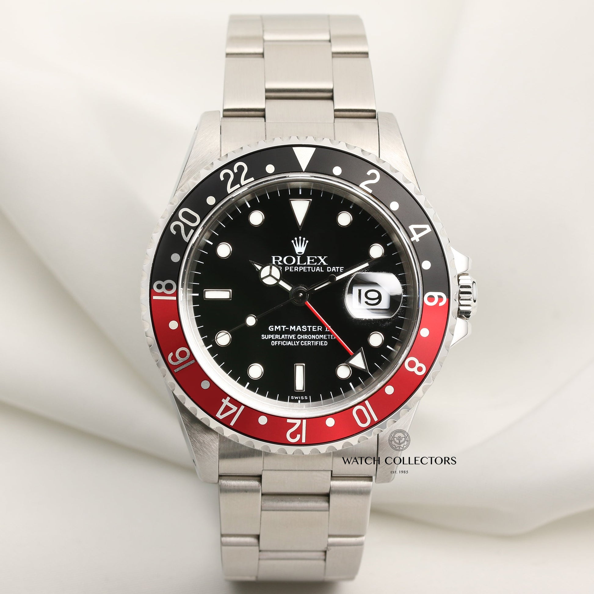 Unpolished Rolex GMT-Master II "Coke" 16710 Stainless Steel