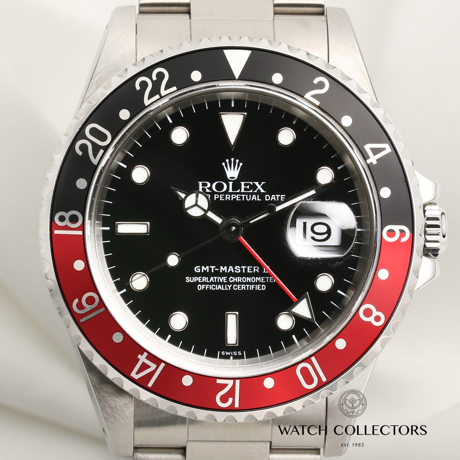 Unpolished Rolex GMT-Master II "Coke" 16710 Stainless Steel