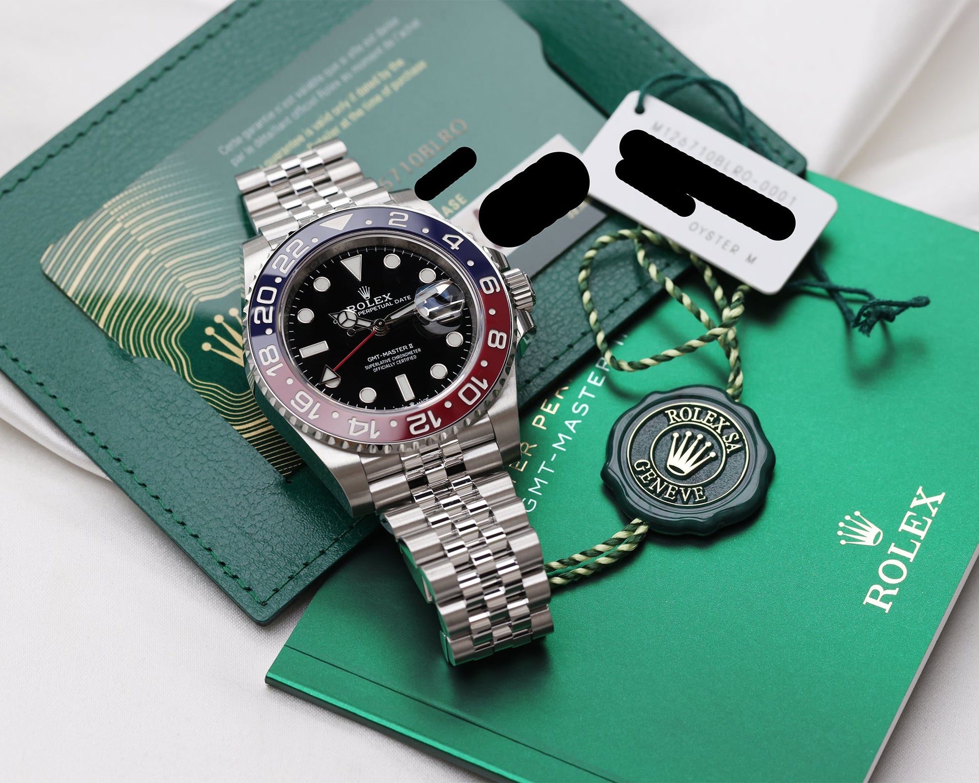 Unworn 2020 Rolex GMT-Master II "Pepsi" 126710BLRO Stainless Steel