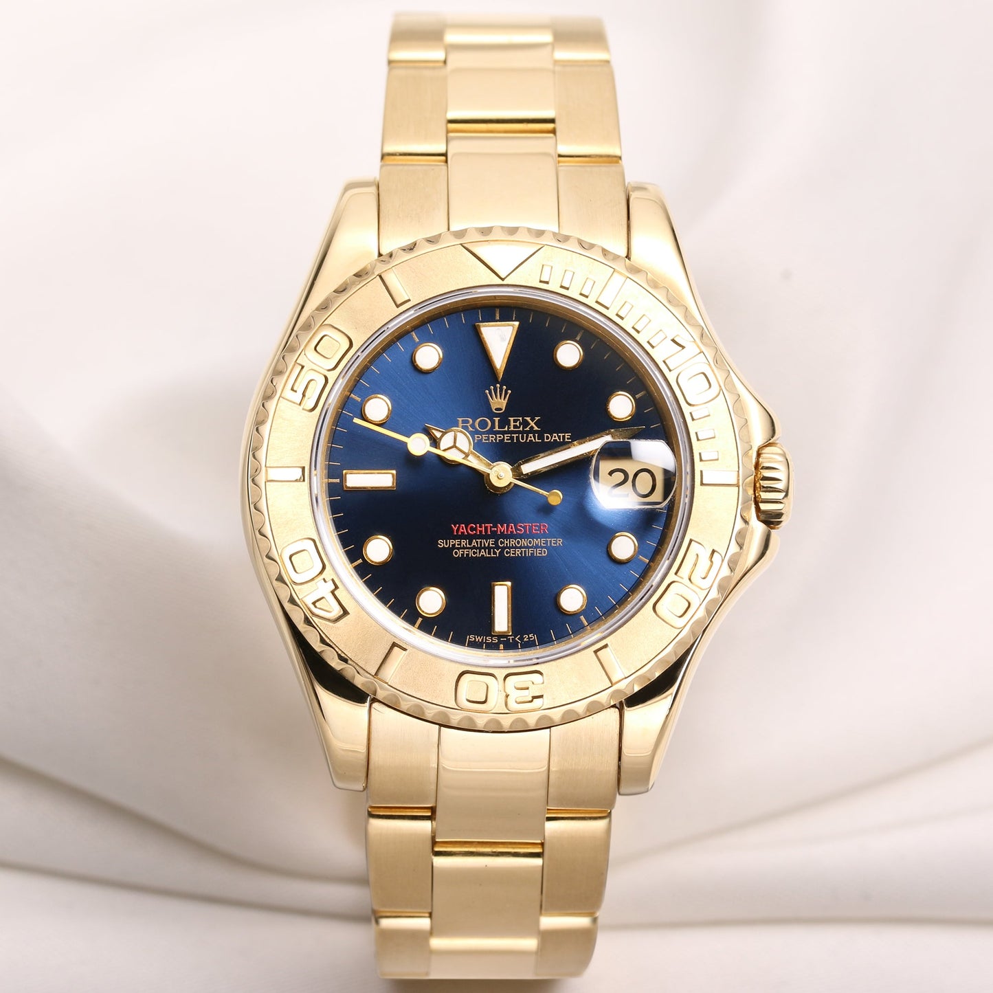 Rolex Yacht-Master Midsize 68628 18K Yellow Gold