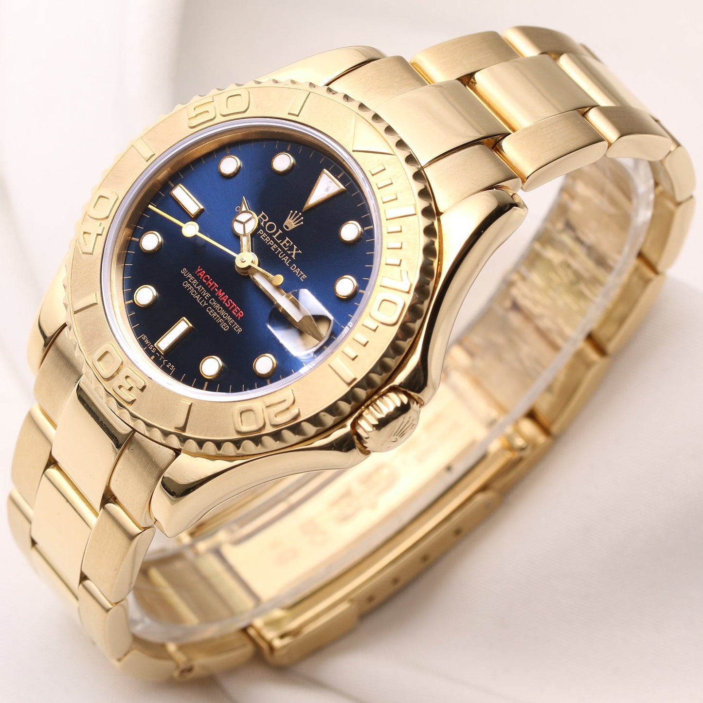 Rolex Yacht-Master Midsize 68628 18K Yellow Gold