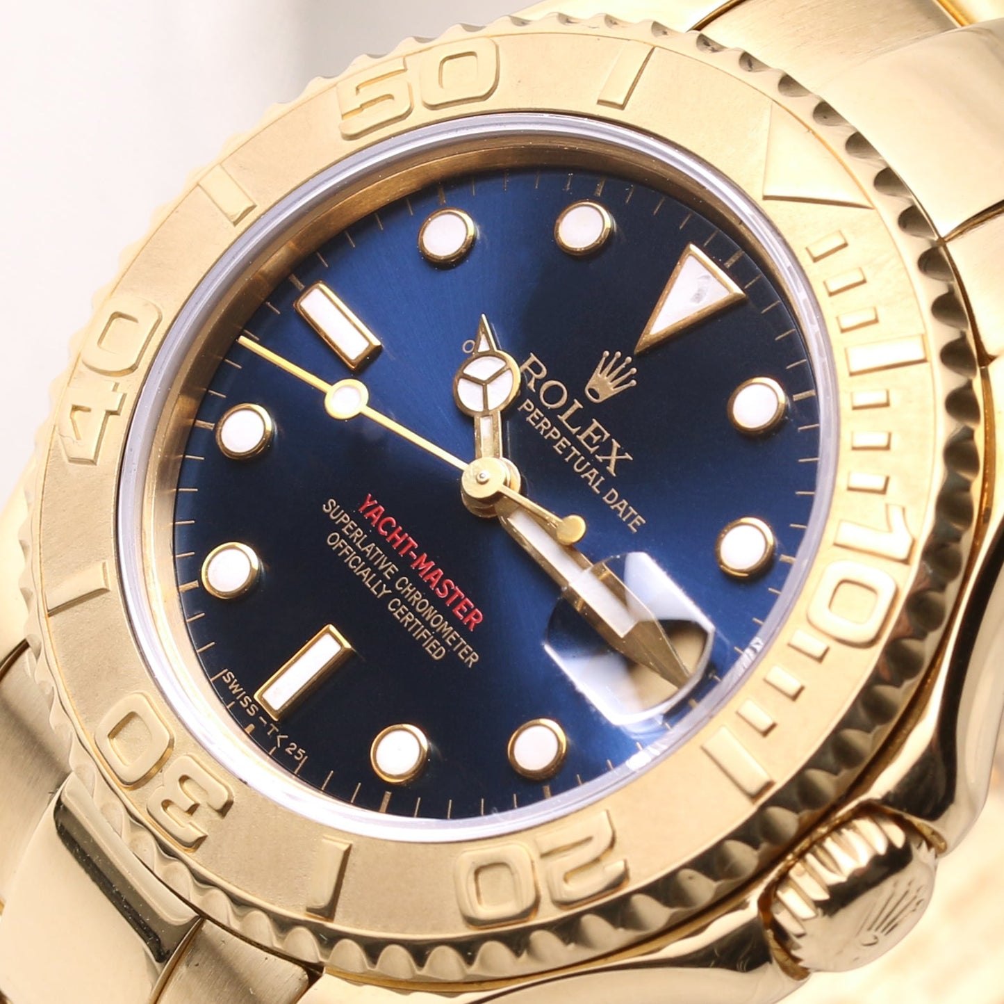 Rolex Yacht-Master Midsize 68628 18K Yellow Gold