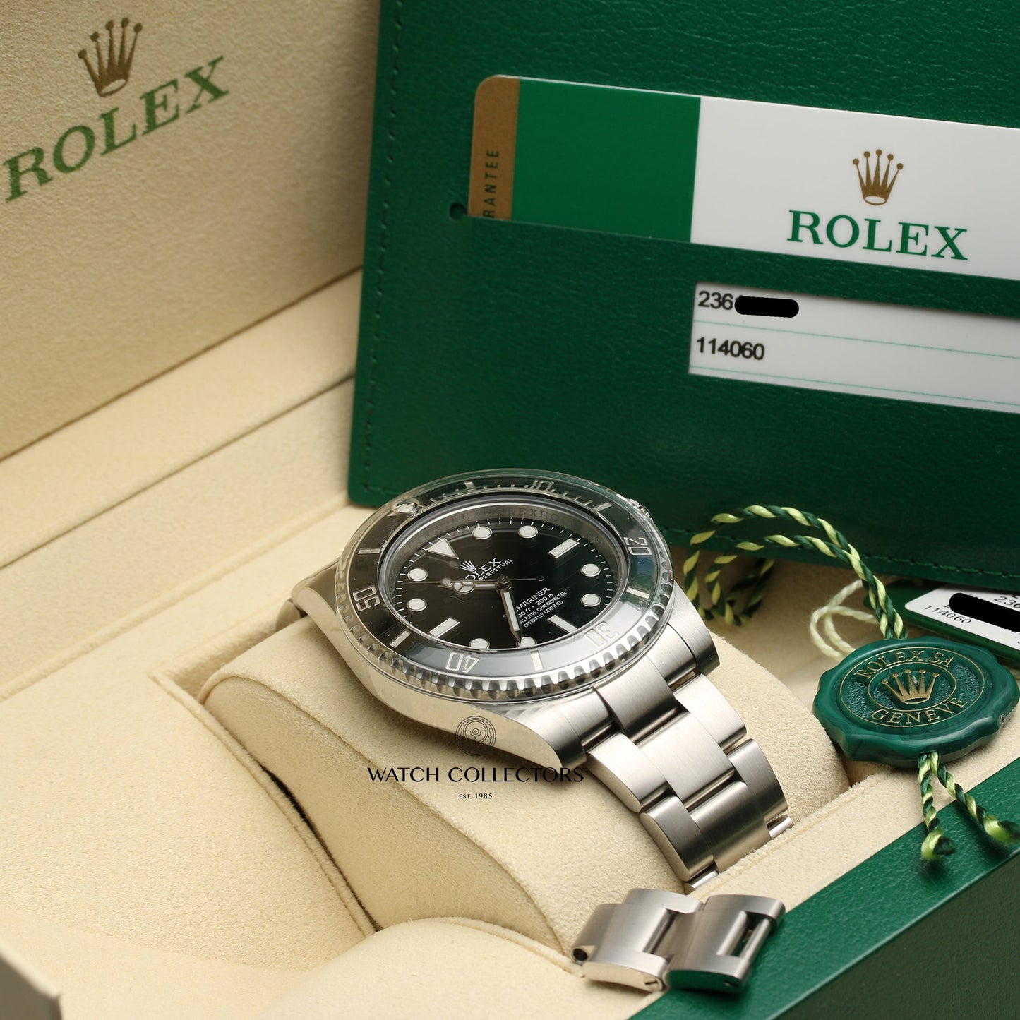 Rolex Submariner Non-Date Ceramic 114060 Stainless Steel