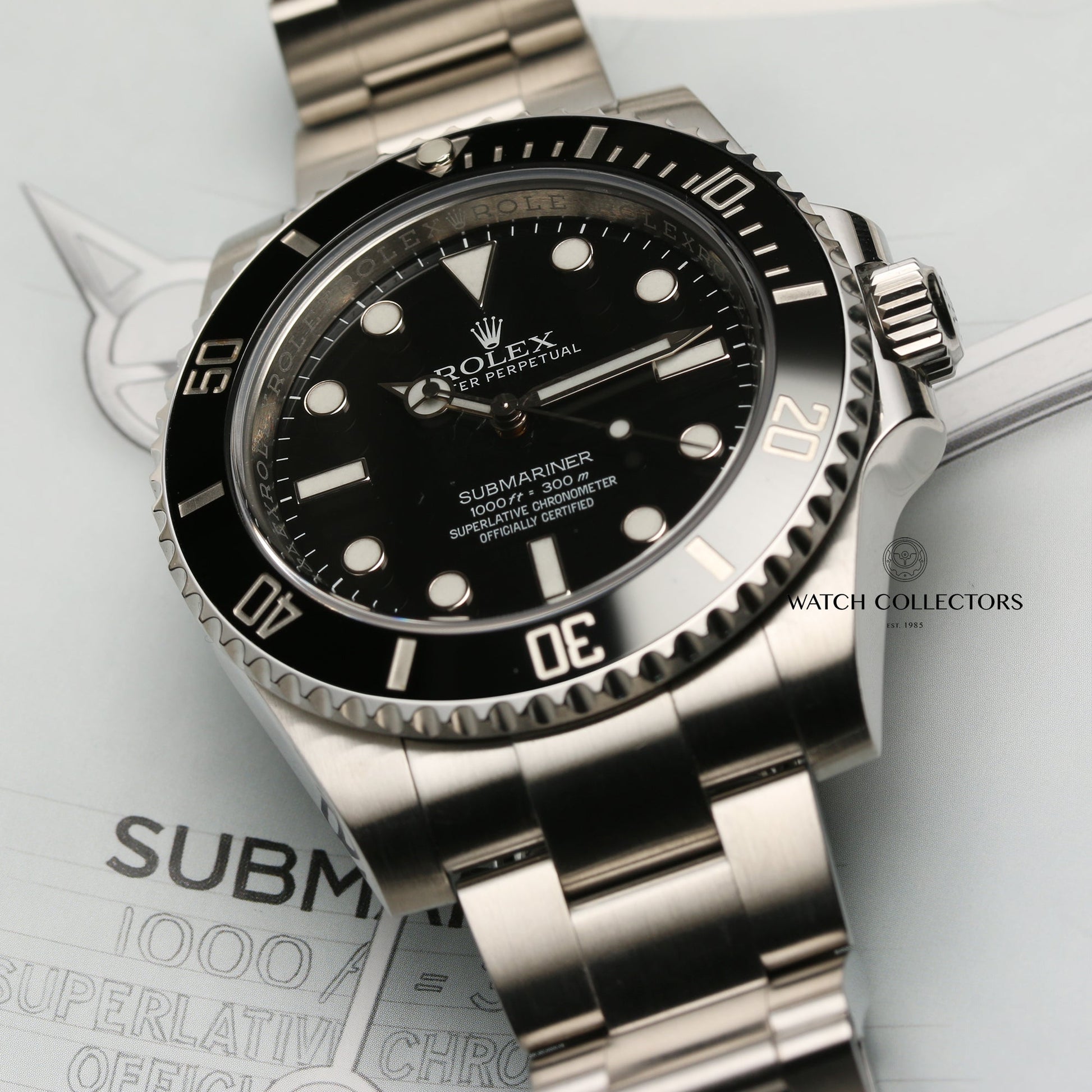 Rolex Submariner Non-Date 114060 Stainless Steel