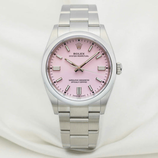 Unworn Rolex Oyster Perpetual | 36MM | REF. 126000 | Candy Pink | Stainless Steel | 2021