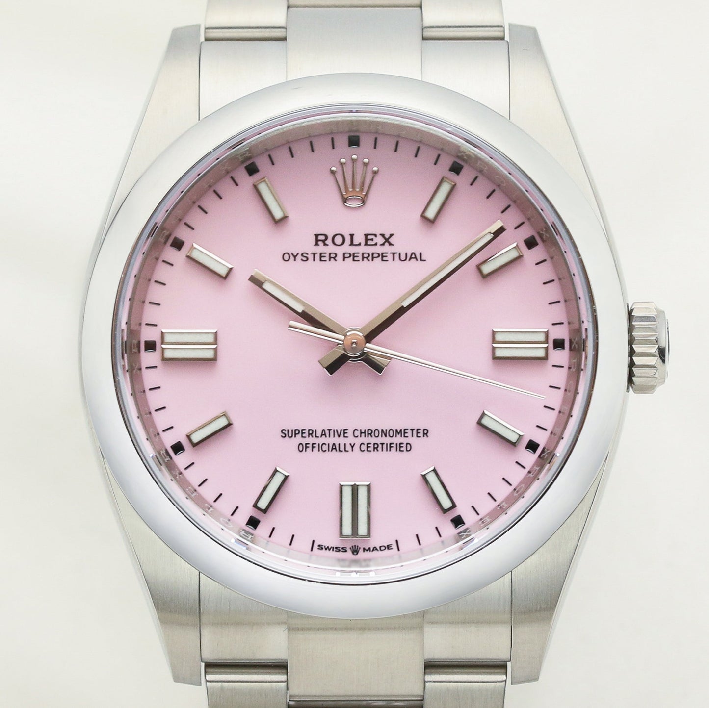 Unworn Rolex Oyster Perpetual | 36MM | REF. 126000 | Candy Pink | Stainless Steel | 2021