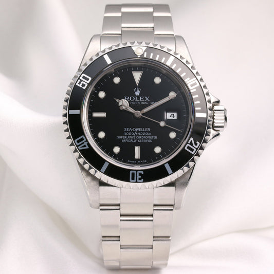 Rolex Sea-Dweller 16600 4000ft Pre-Ceramic Full Set