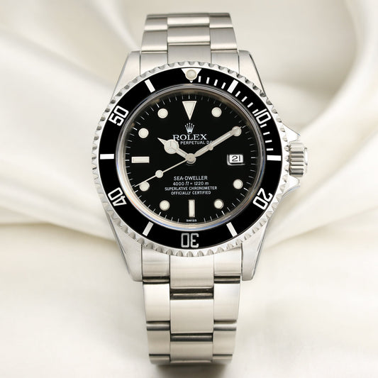 Rolex Serviced 2021 Rolex Sea-Dweller 16600 Stainless Steel