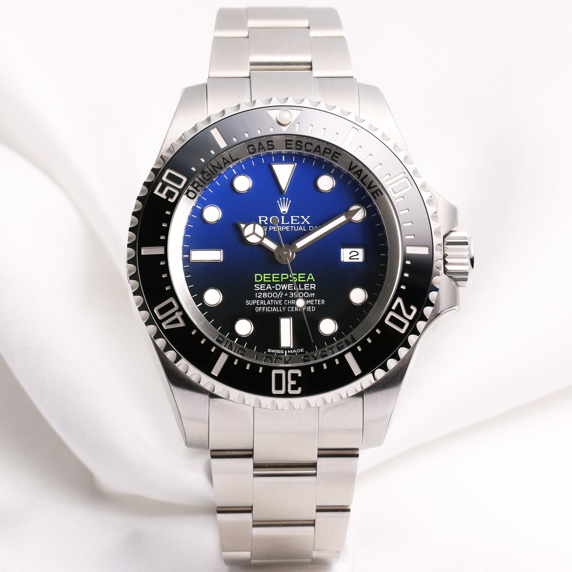 Unworn Factory Sealed Rolex Sea-Dweller Deepsea D-Blue James Cameron 116660 2017