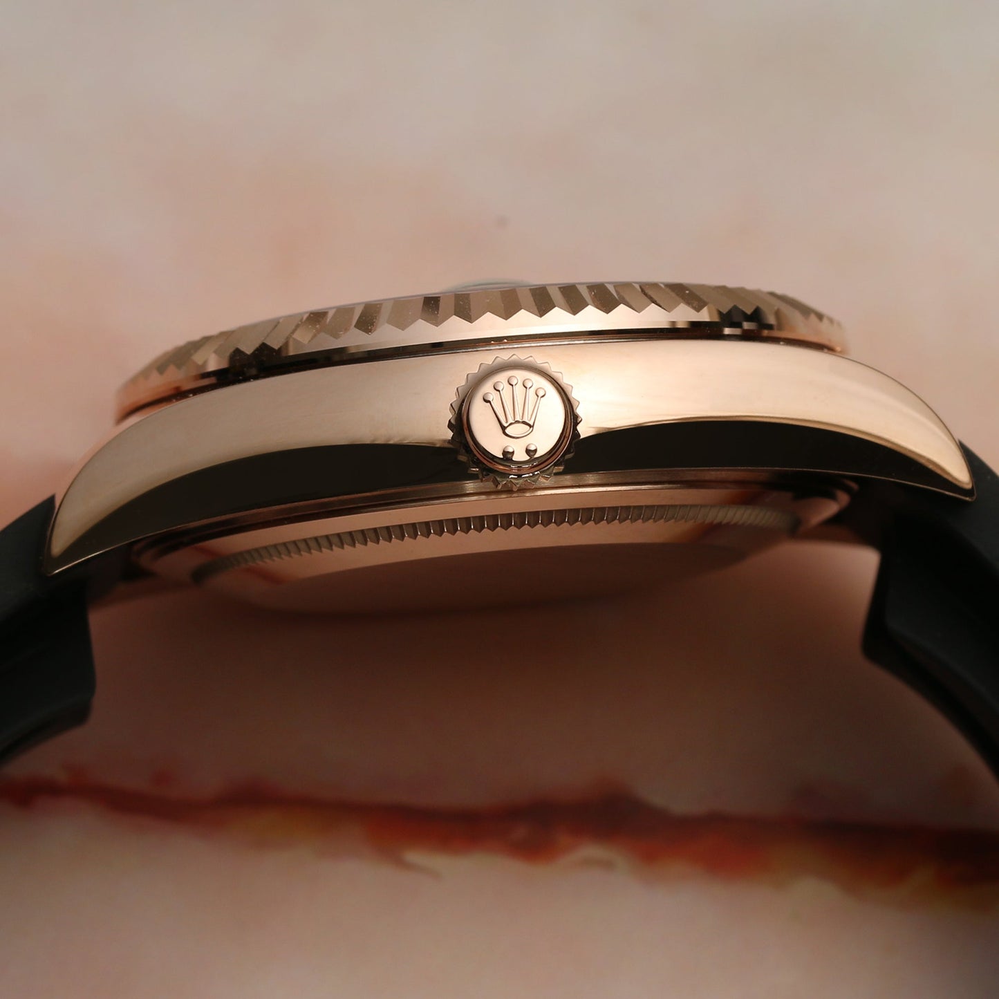 Unworn Rolex Sky-Dweller 326235 18k Rose Gold Chocolate Dial