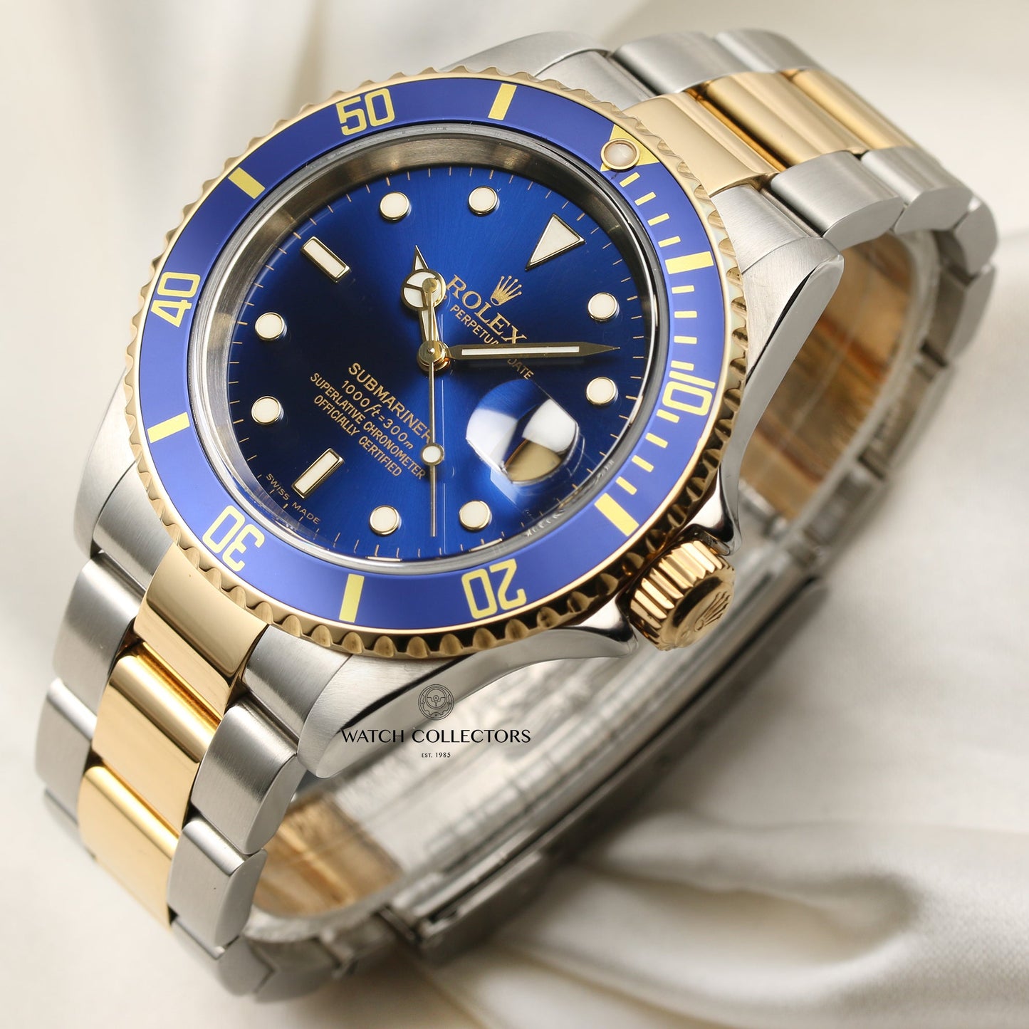 Rolex Submariner Pre-Ceramic 16613 Stainless Steel & 18k Yellow Gold