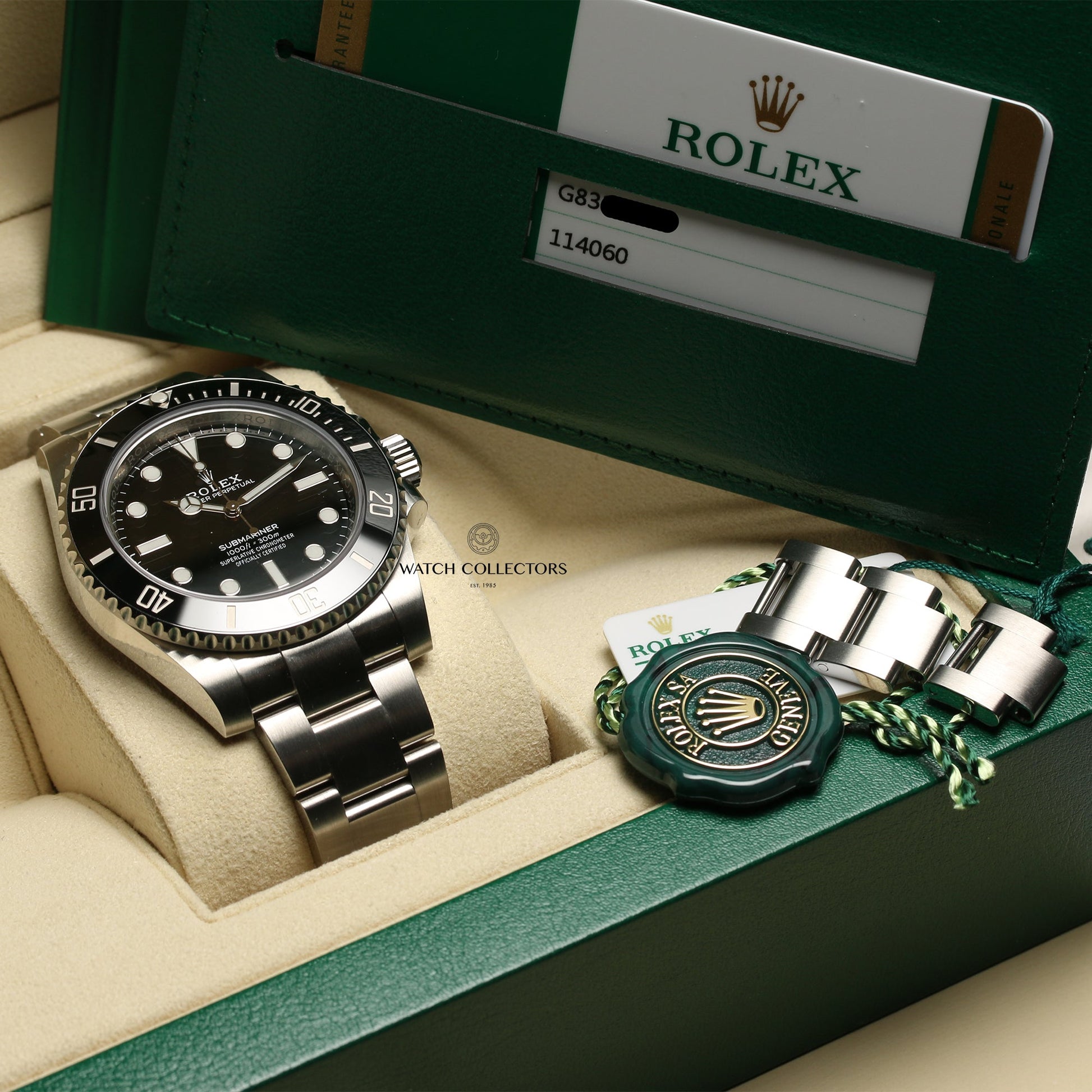 Unworn Full-Set Rolex Submariner 2020 Non-Date 114060 Stainless Steel