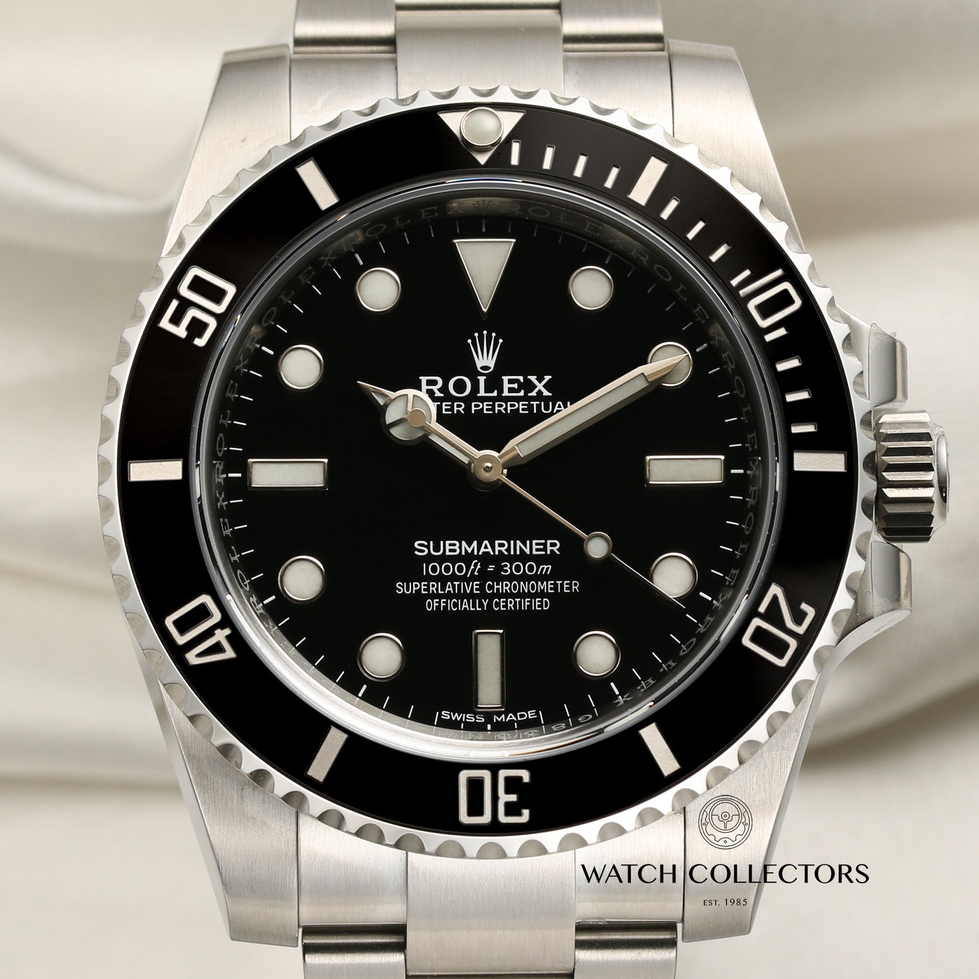 Unworn Full-Set Rolex Submariner 2020 Non-Date 114060 Stainless Steel