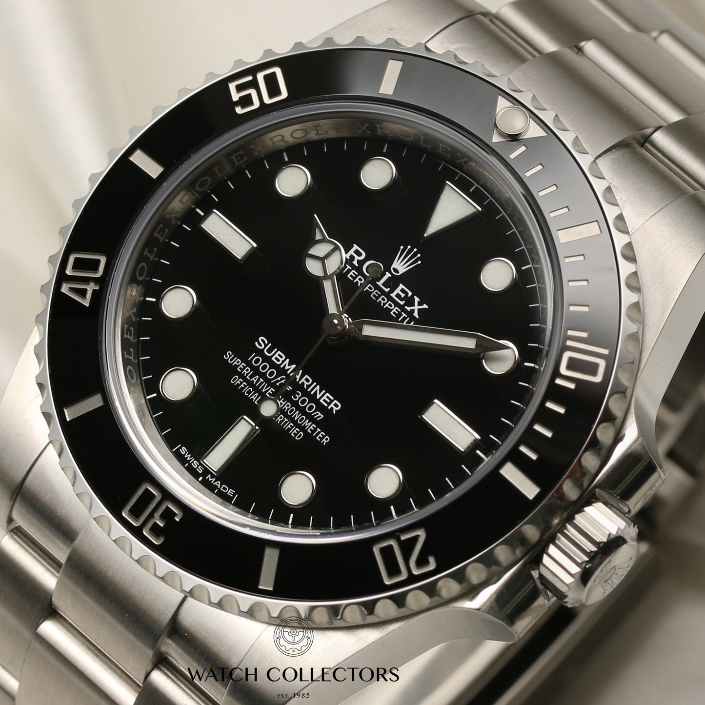 Unworn Full-Set Rolex Submariner 2020 Non-Date 114060 Stainless Steel