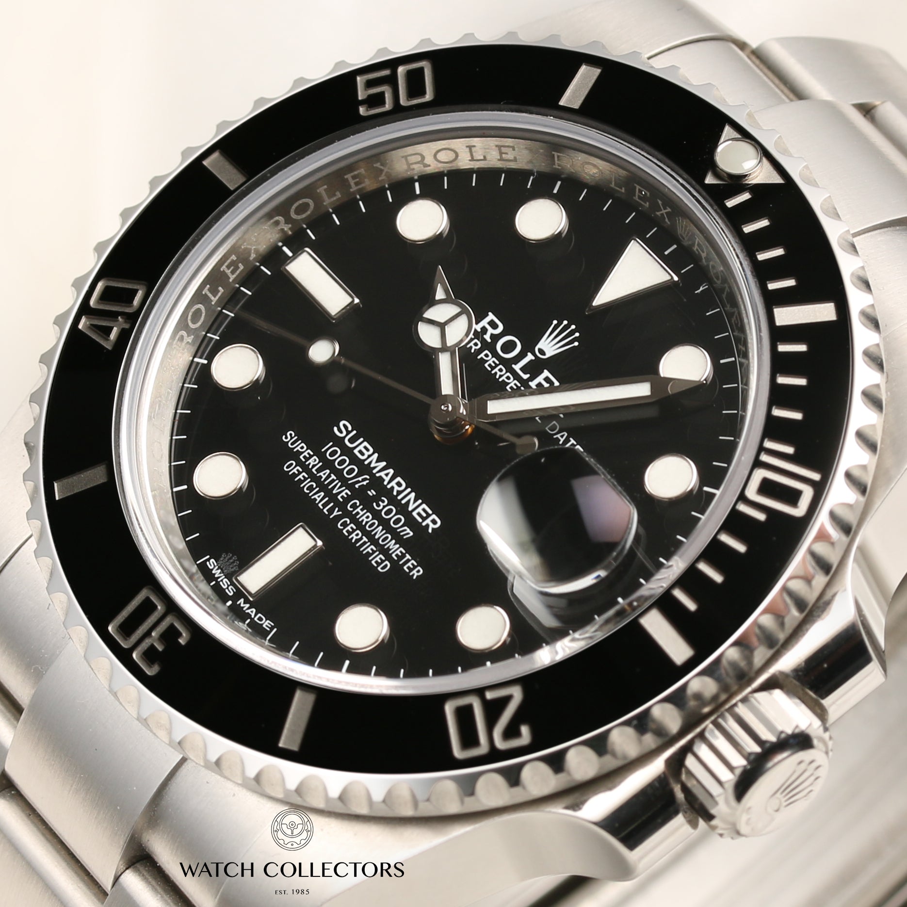 Unworn Full Set Rolex Submariner 116610LN Stainless Steel