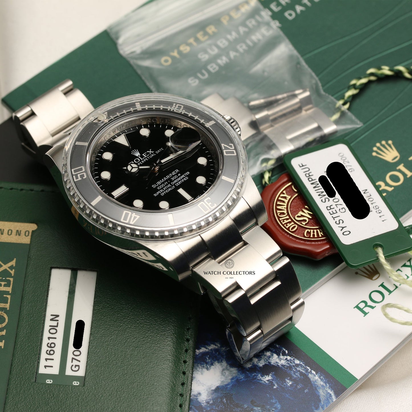 Rolex Submariner | REF. 116610LN | Stainless Steel | 2012 | Box & Papers + Service Papers 2019