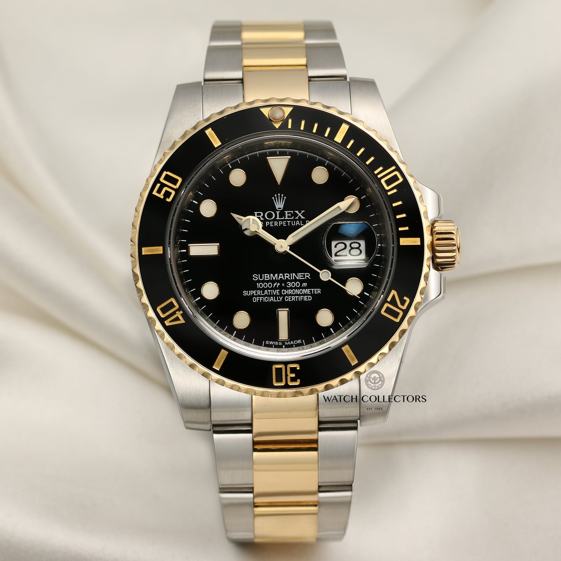 Rolex Submariner 116613LN Stainless Steel & 18k Yellow Gold