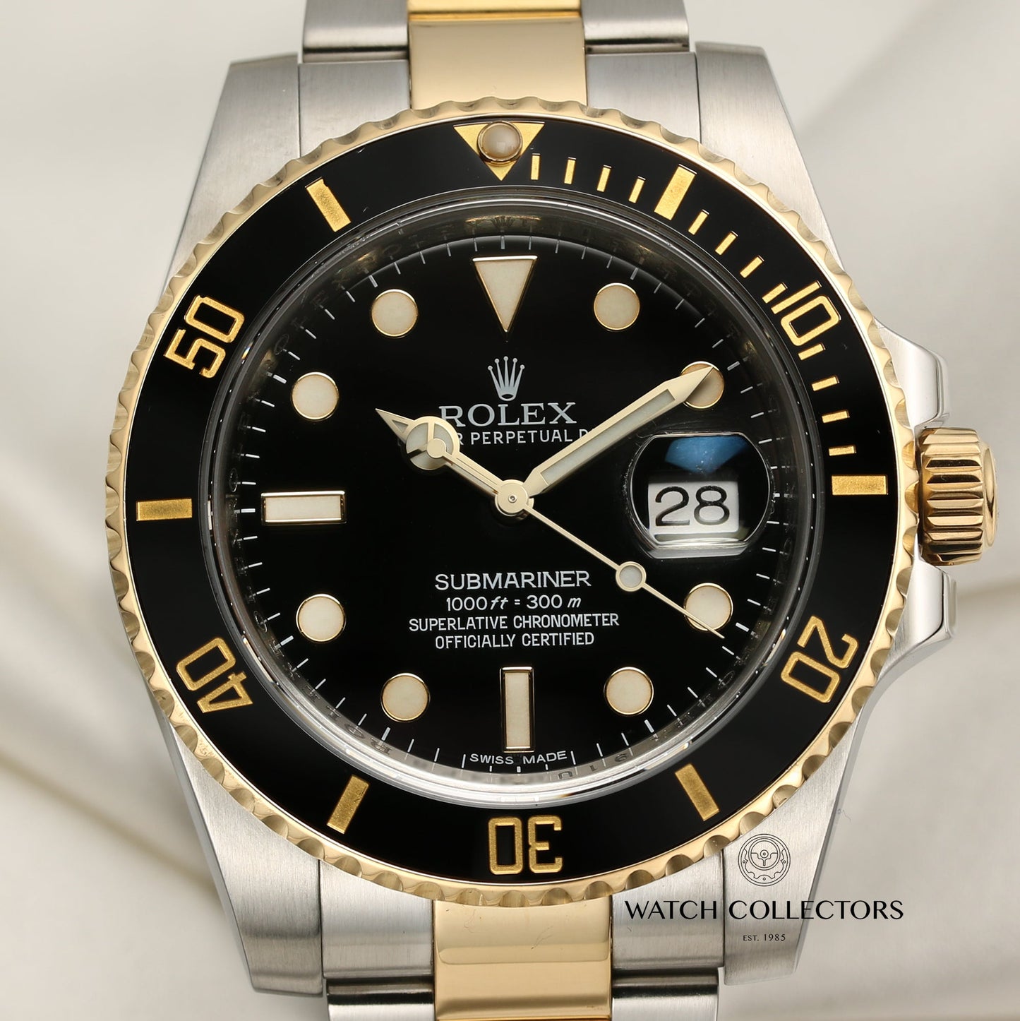 Rolex Submariner 116613LN Stainless Steel & 18k Yellow Gold